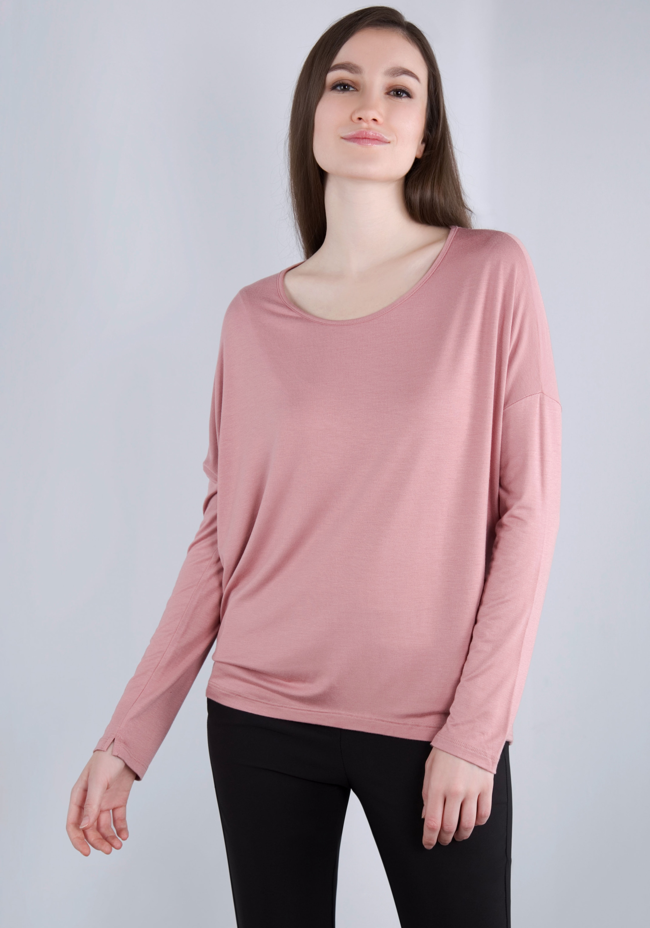 IMPERIAL Langarmshirt, in lässiger "O - Shape" Form