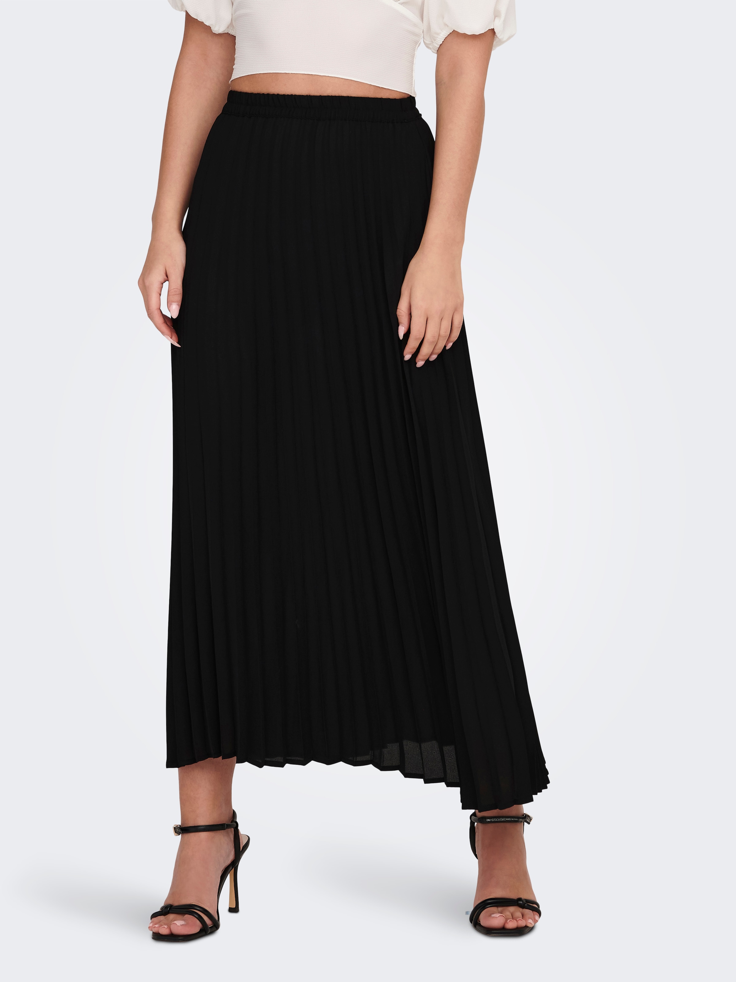 ONLY Plisseerock "ONLALMA LIFE POLY PLISSE SKIRT SOLID" günstig online kaufen