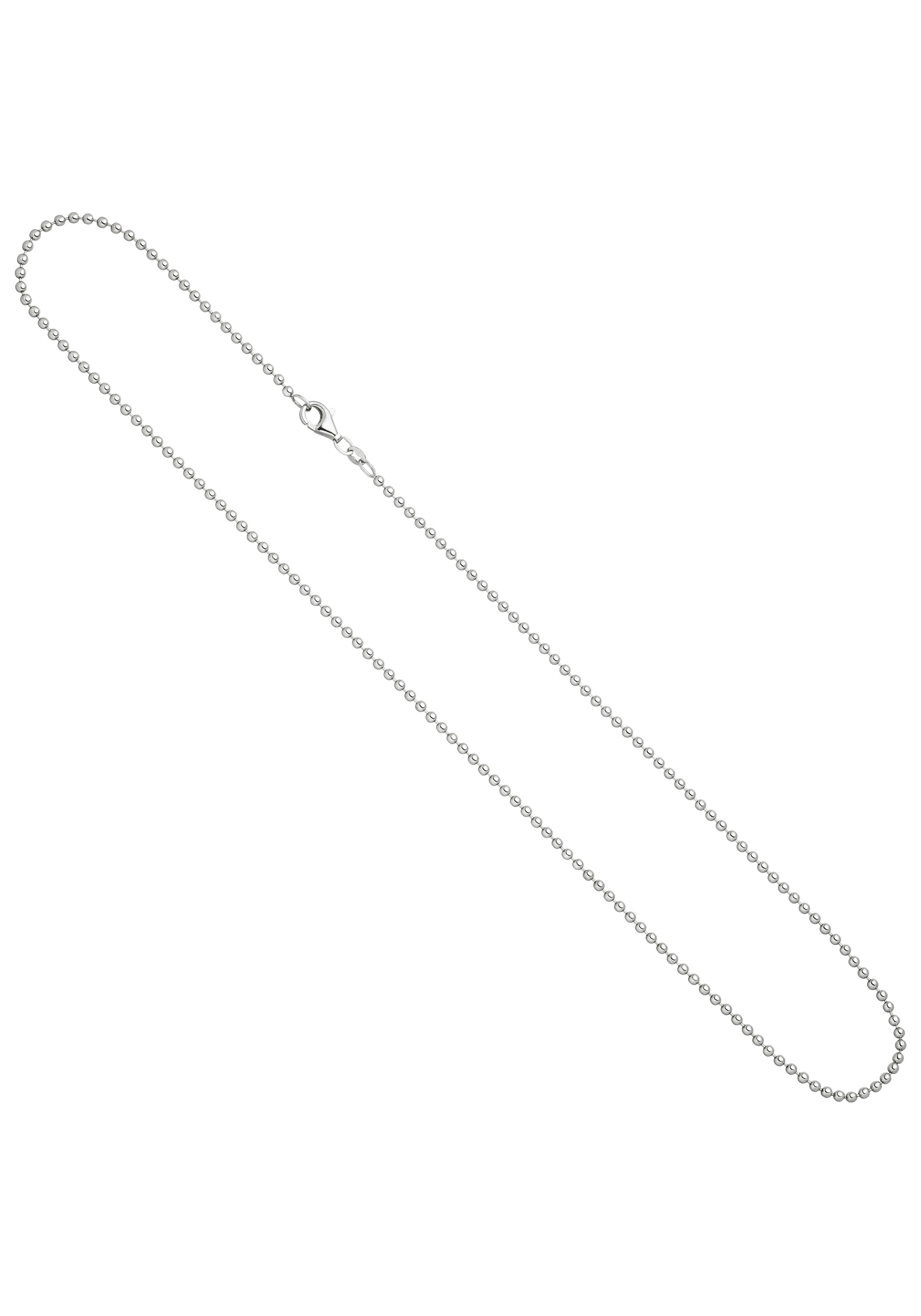 JOBO Silberkette, Kugelkette 925 Silber 45 cm 2,0 mm