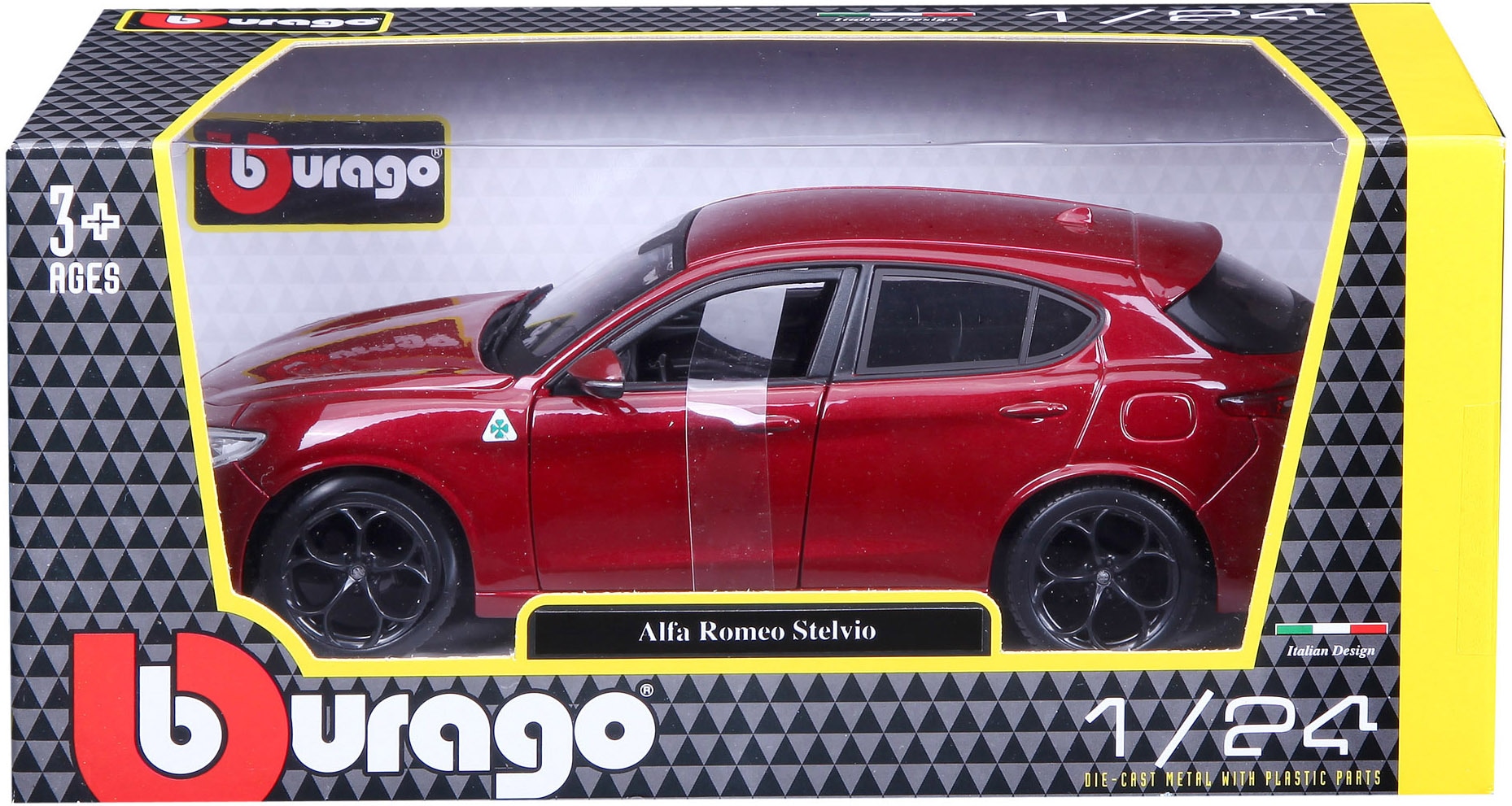 Bburago Sammlerauto »Alfa Romeo Stelvio (2017)«, 1:24