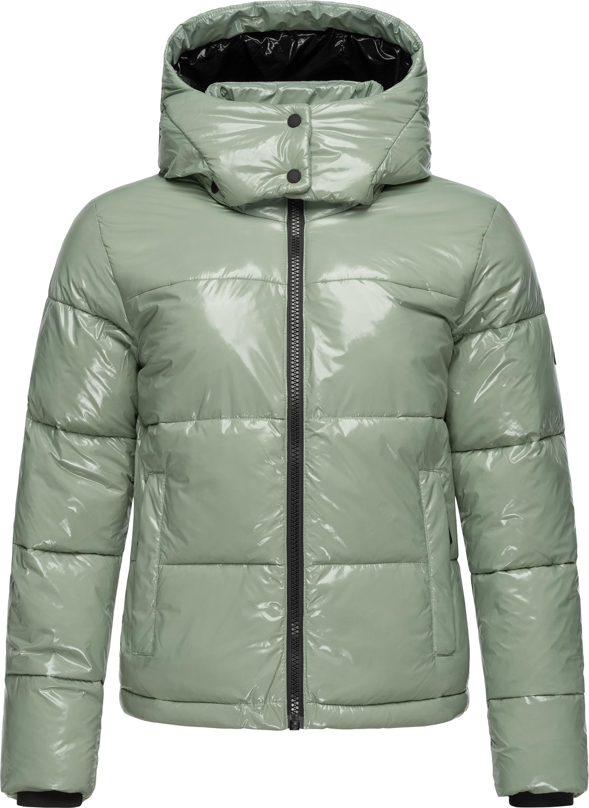 Ragwear Steppjacke »Roobie«, mit Kapuze, super stylische, gänzende Damen Winterjacke