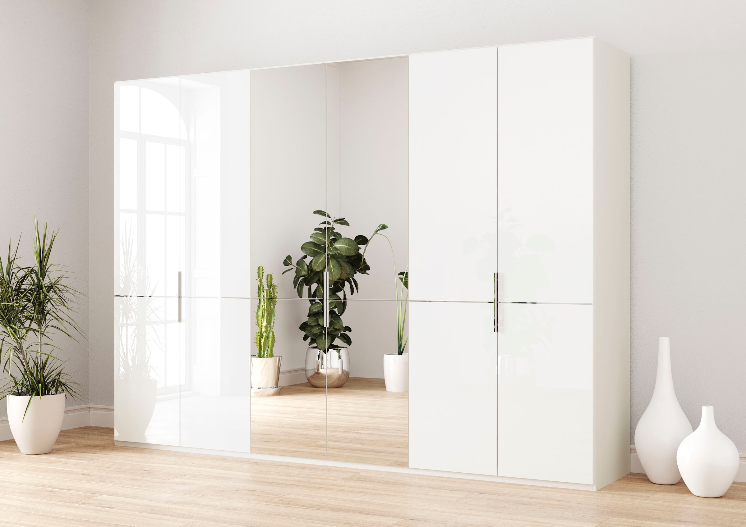 Musterring Drehtürenschrank "Imola W" inkl. Einlegeböden und Kleiderstangen günstig online kaufen