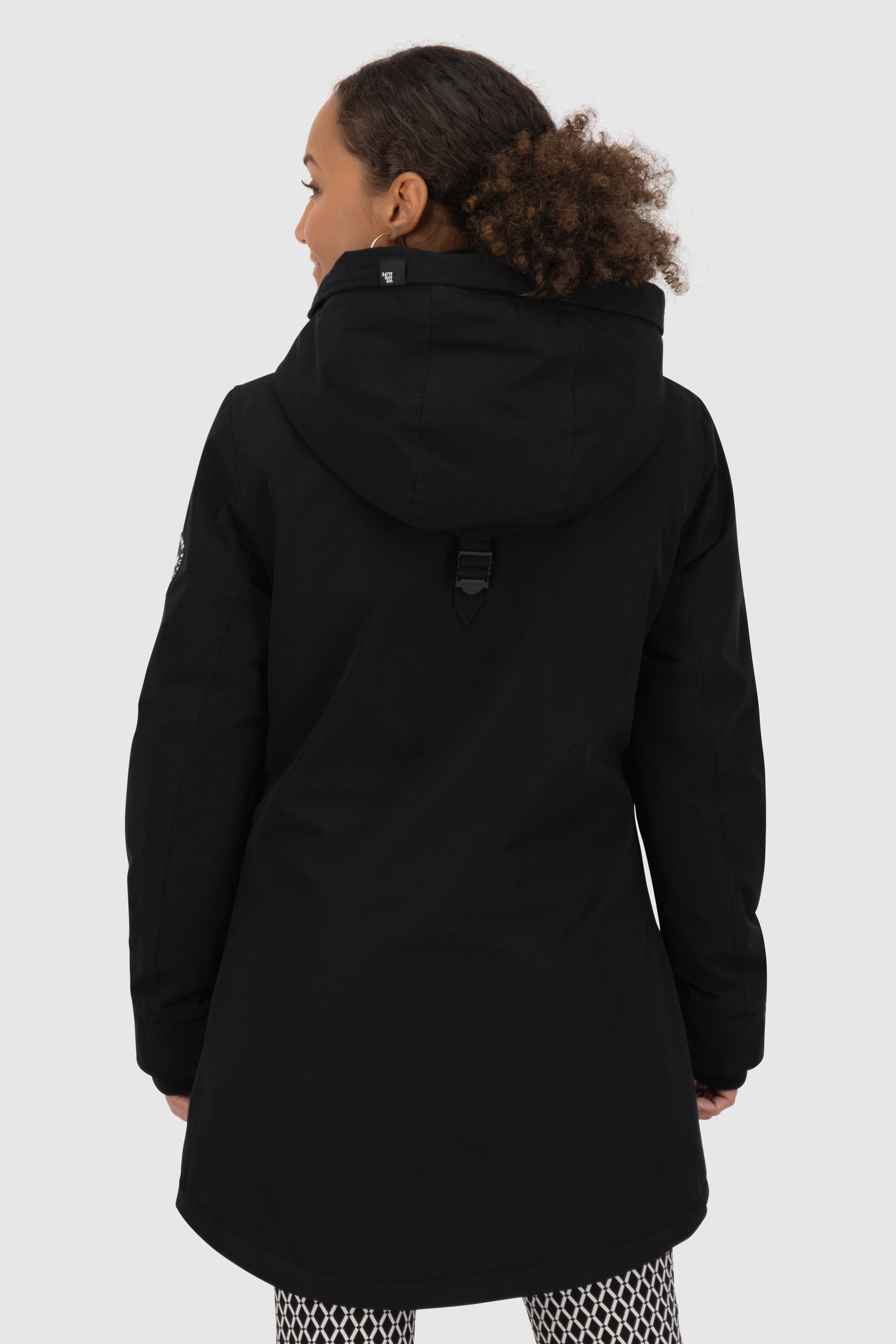 Alife & Kickin Winterjacke »Damen FloraAK A«, mit Kapuze, Gefütterte Winterjacke mit kuscheligem Innenfell und großer Kapuze