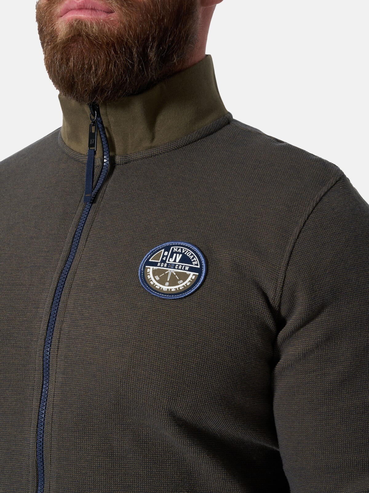 Jan Vanderstorm Sweatjacke »Sweatjacke BIARTE«