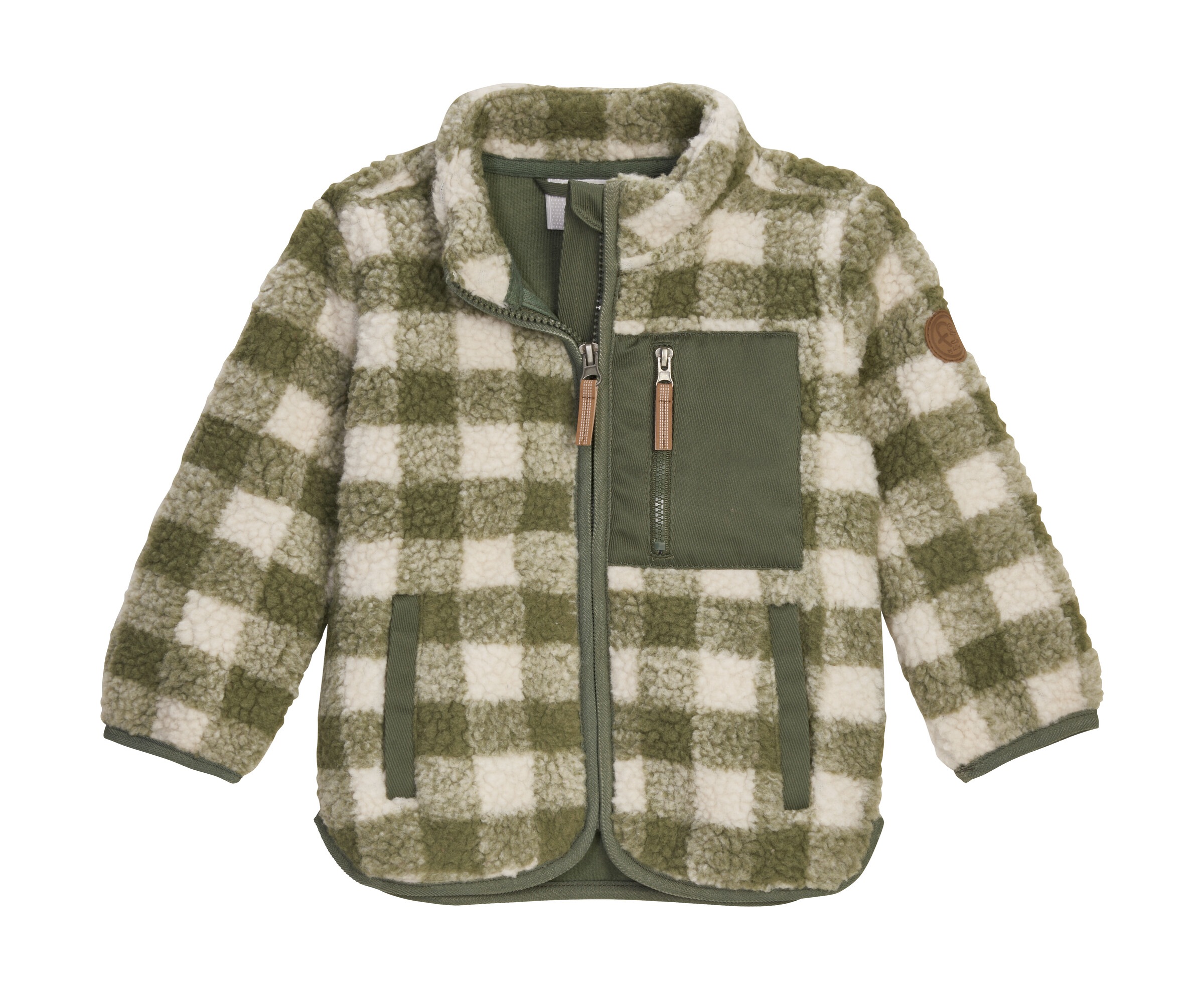 Jungen Fleecejacke "FIOW 50 MNS FLC JCKT"grün, Gr. 122, FIRST INSTINCT BY KILLTEC, Oberseite: 100% Polyester;Rückseite: 100% Polyester, Jacken,