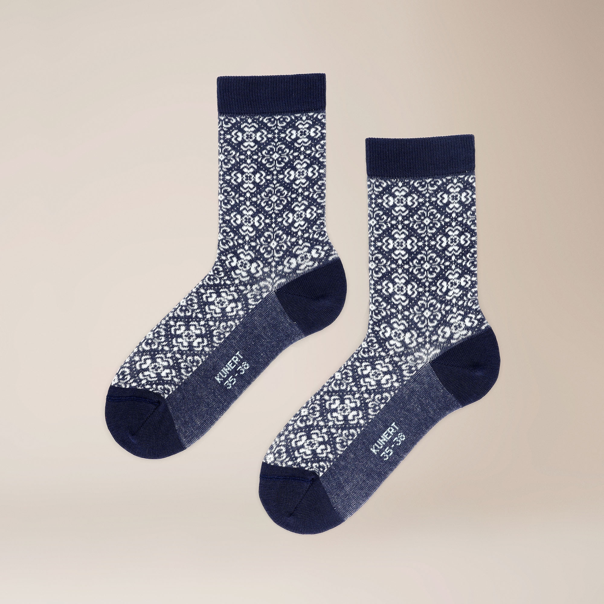 KUNERT Socken »Socke Allover Flower«