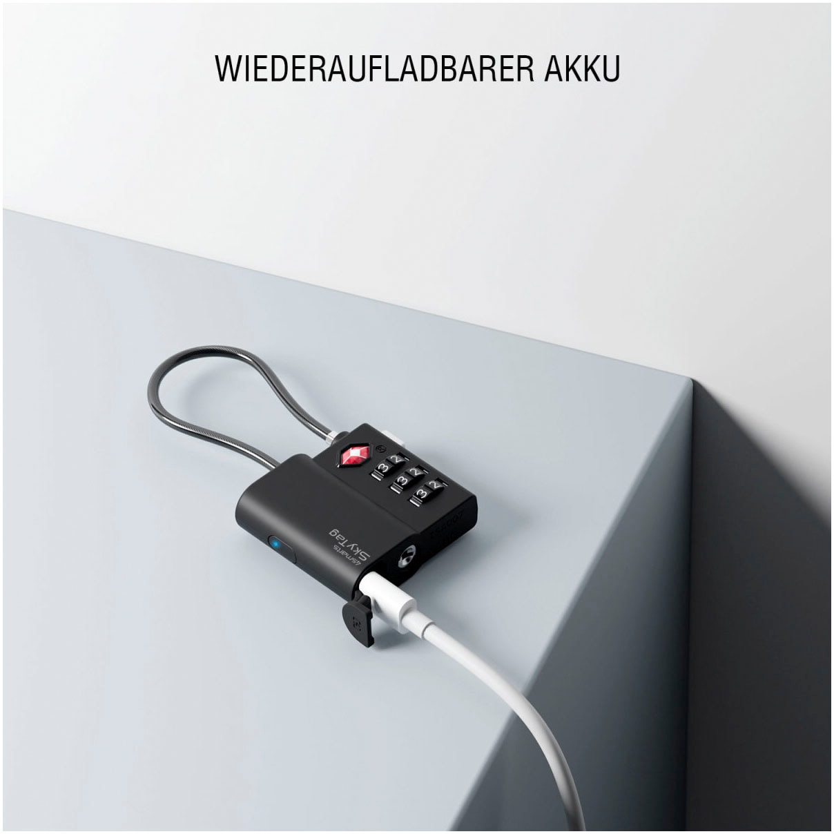4smarts GPS-Tracker »Standort-Finder SkyTag TSA Lock«