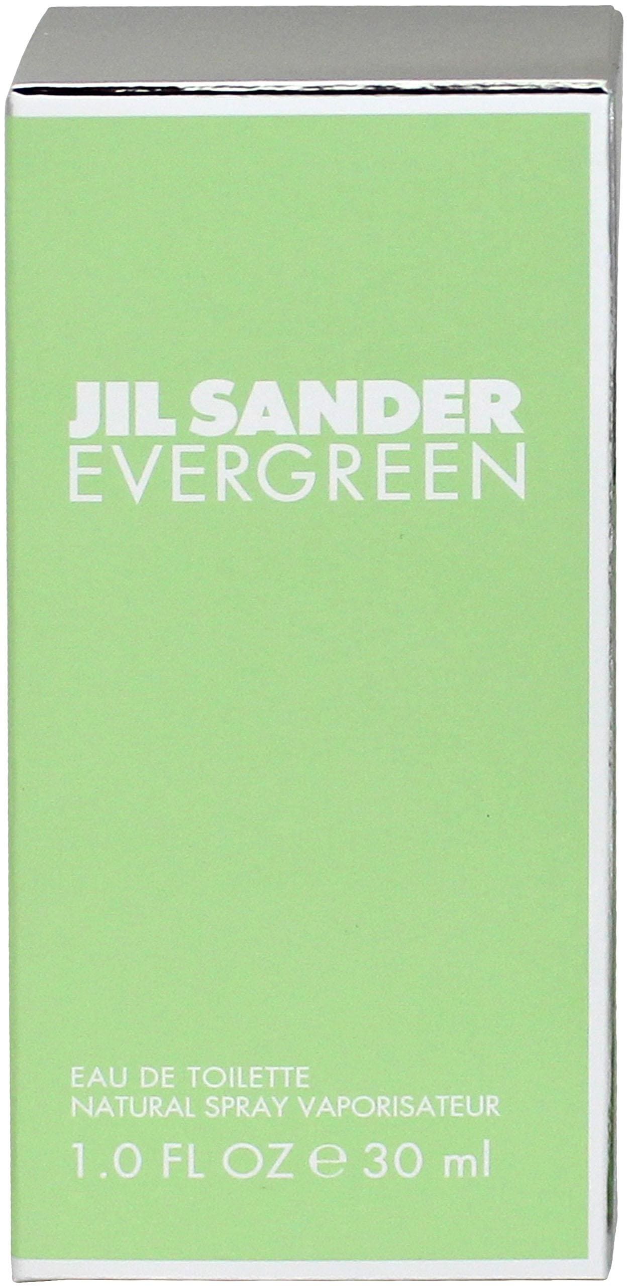 JIL SANDER Eau de Toilette »Evergreen«, Orientalischer Damenduft mit Himbeere, Jasmin und Tonkabohne.