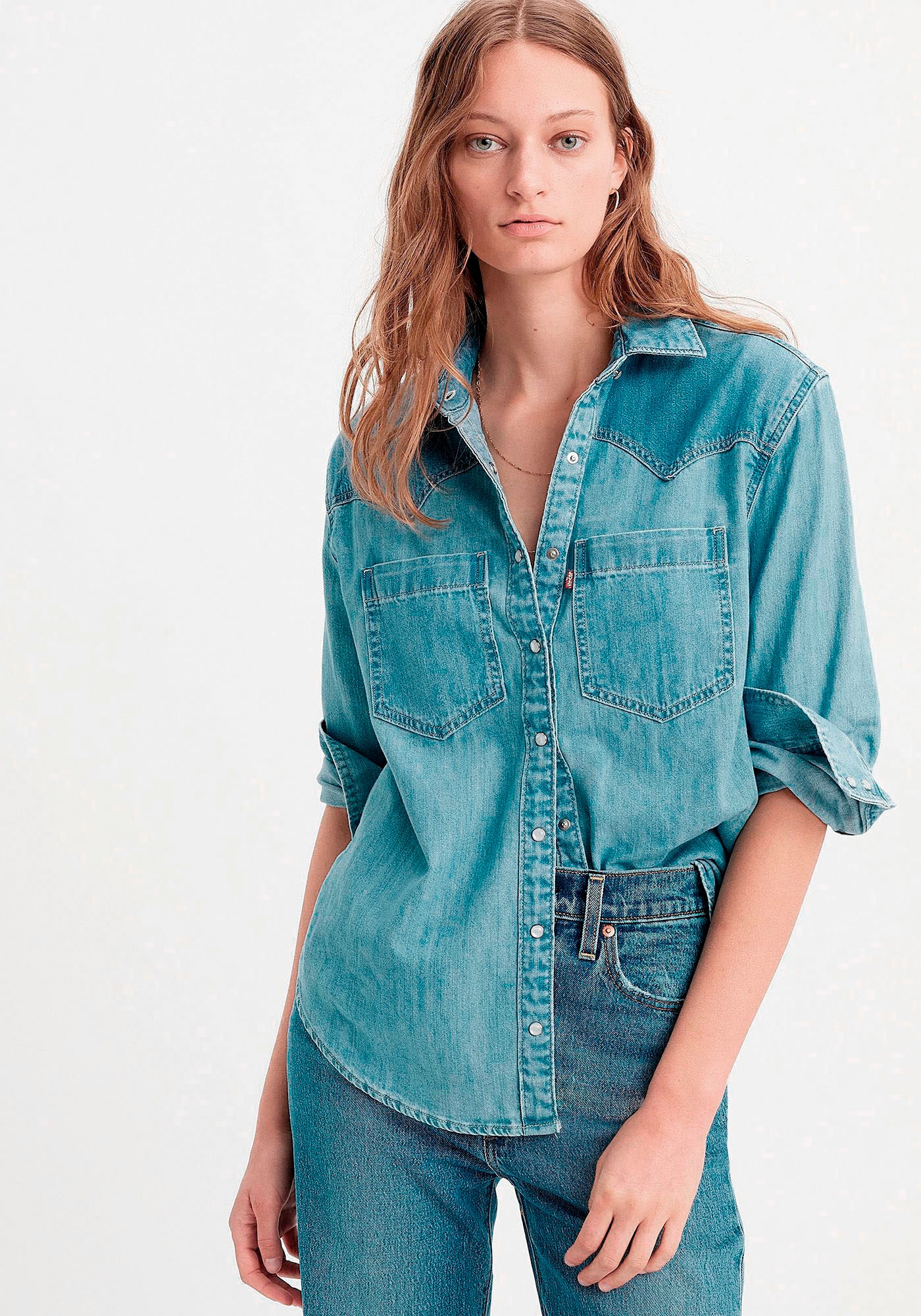 Levi's® Jeansbluse »TEODORA WESTERN SHIRT«