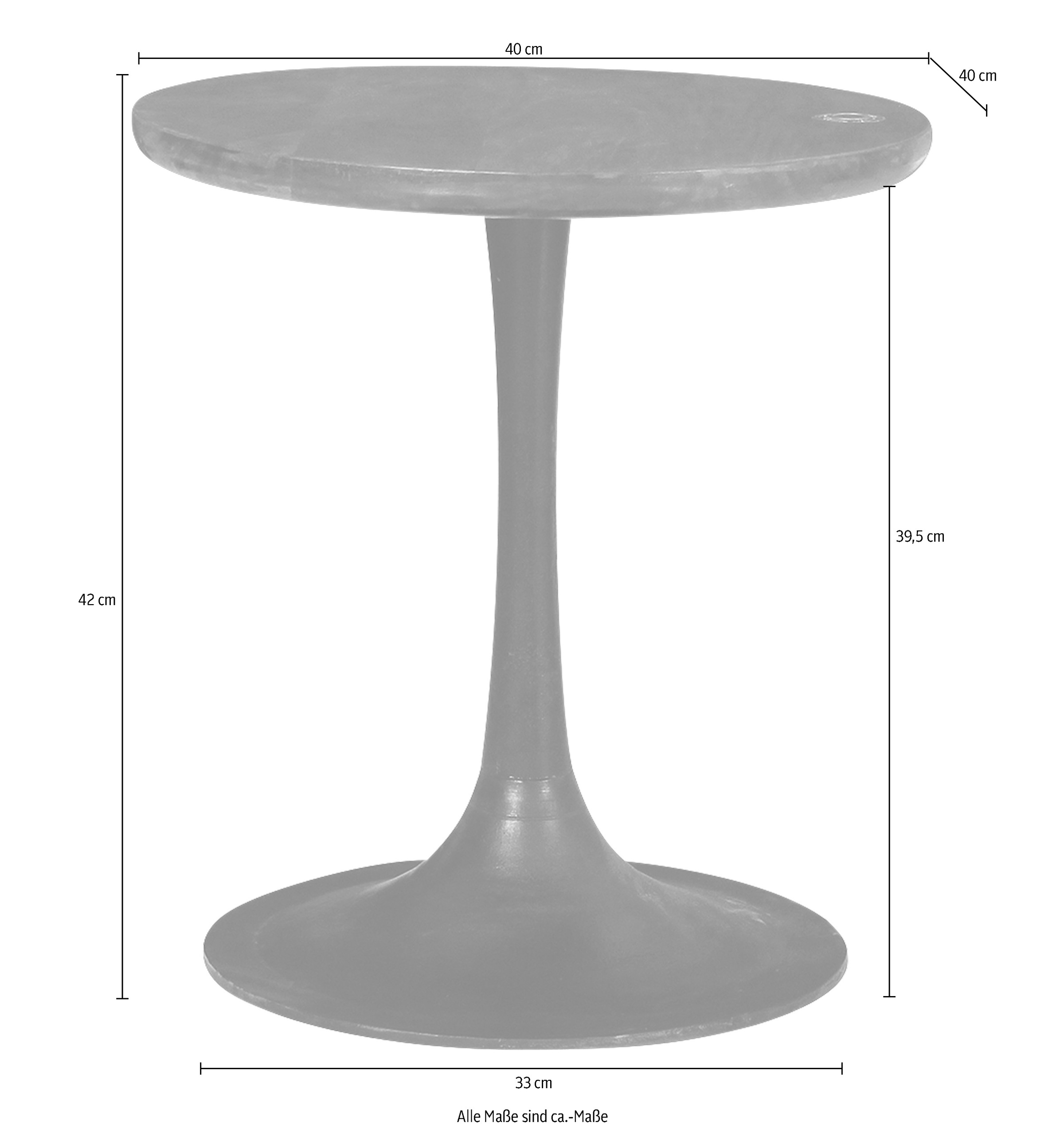 TOM TAILOR HOME Beistelltisch »T-MODERN COUCH TABLE SMALL«, mit eingelassenem TOM TAILOR Button