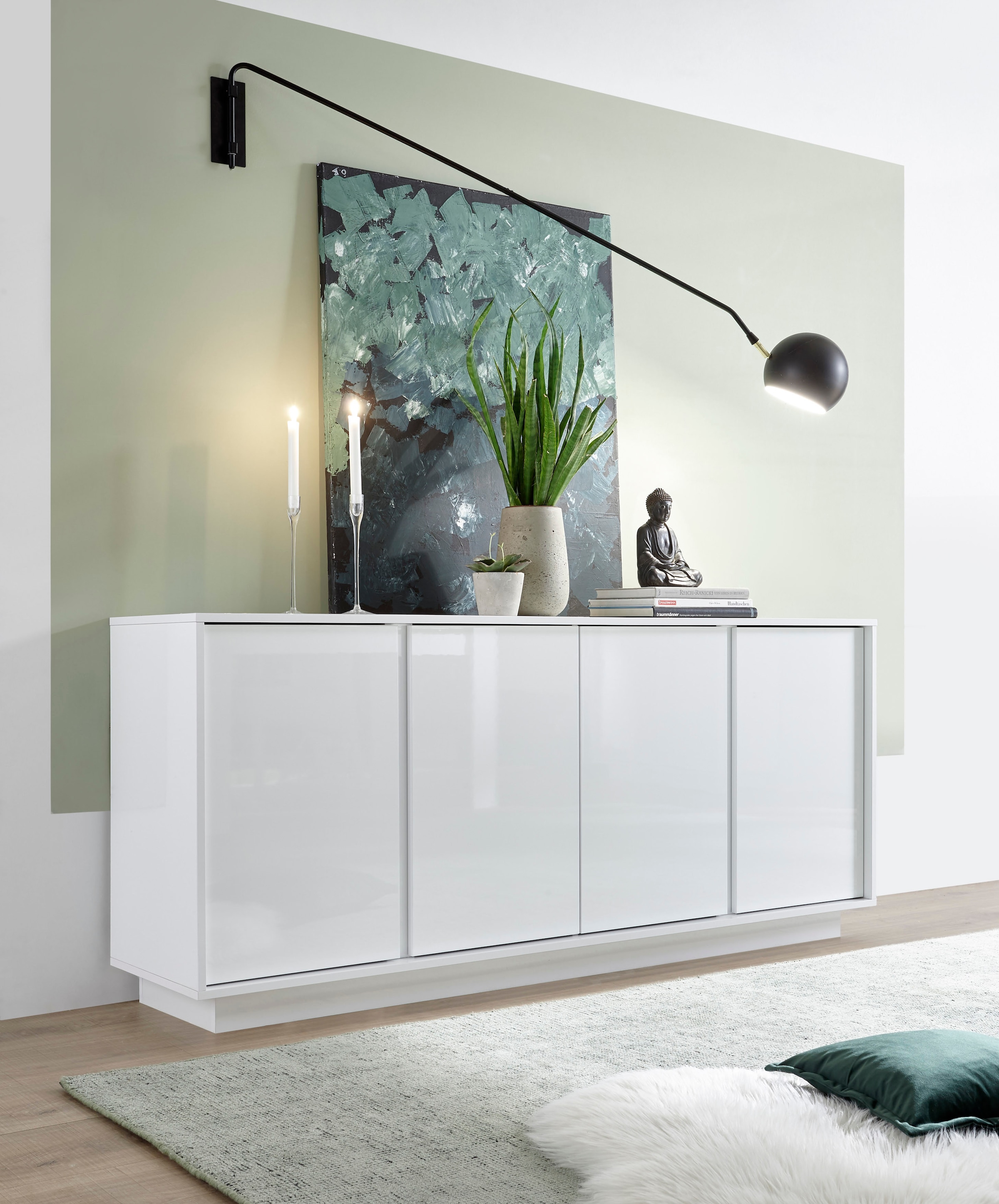 INOSIGN Sideboard "Ice", grifflos günstig online kaufen