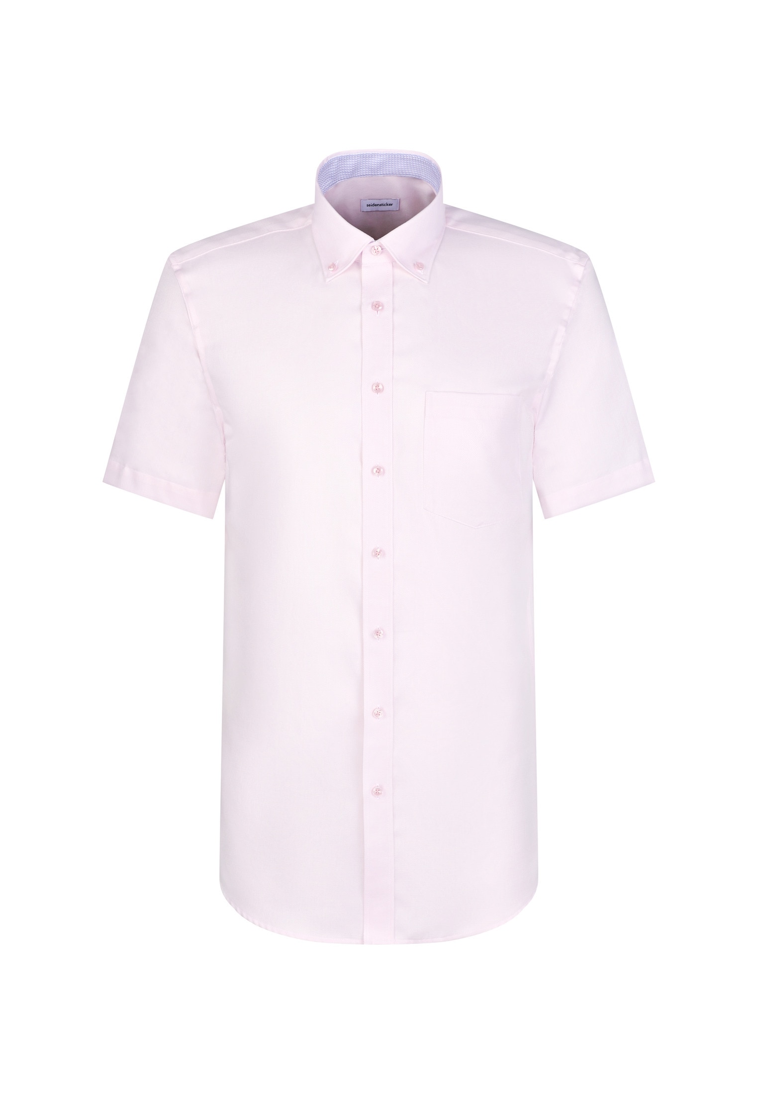 seidensticker Businesshemd »Schwarze Rose« Regular 1/2 Button-Down-Kragen Struktur