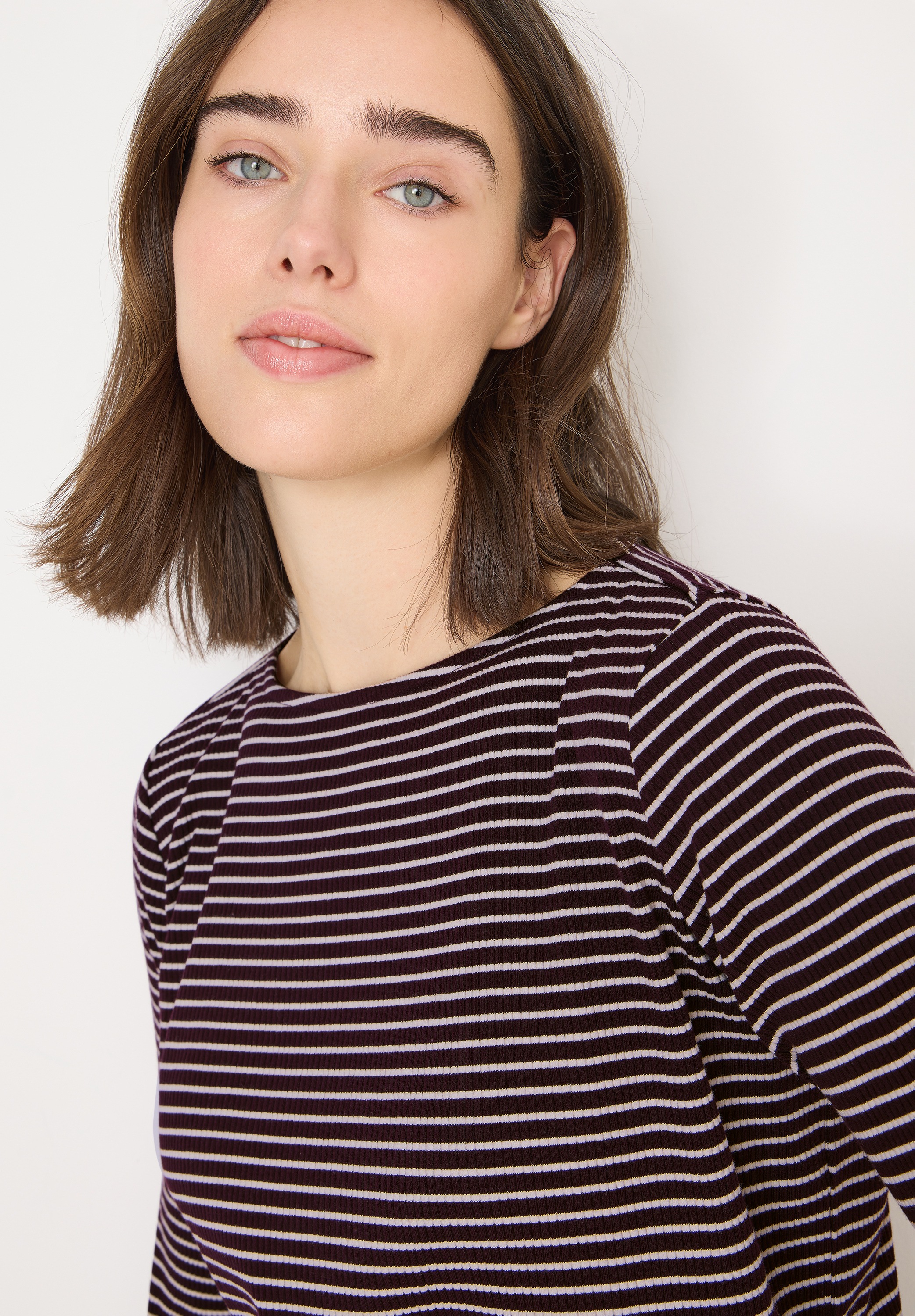 Thumbnail - Cecil Langarmshirt mit Streifen-Muster