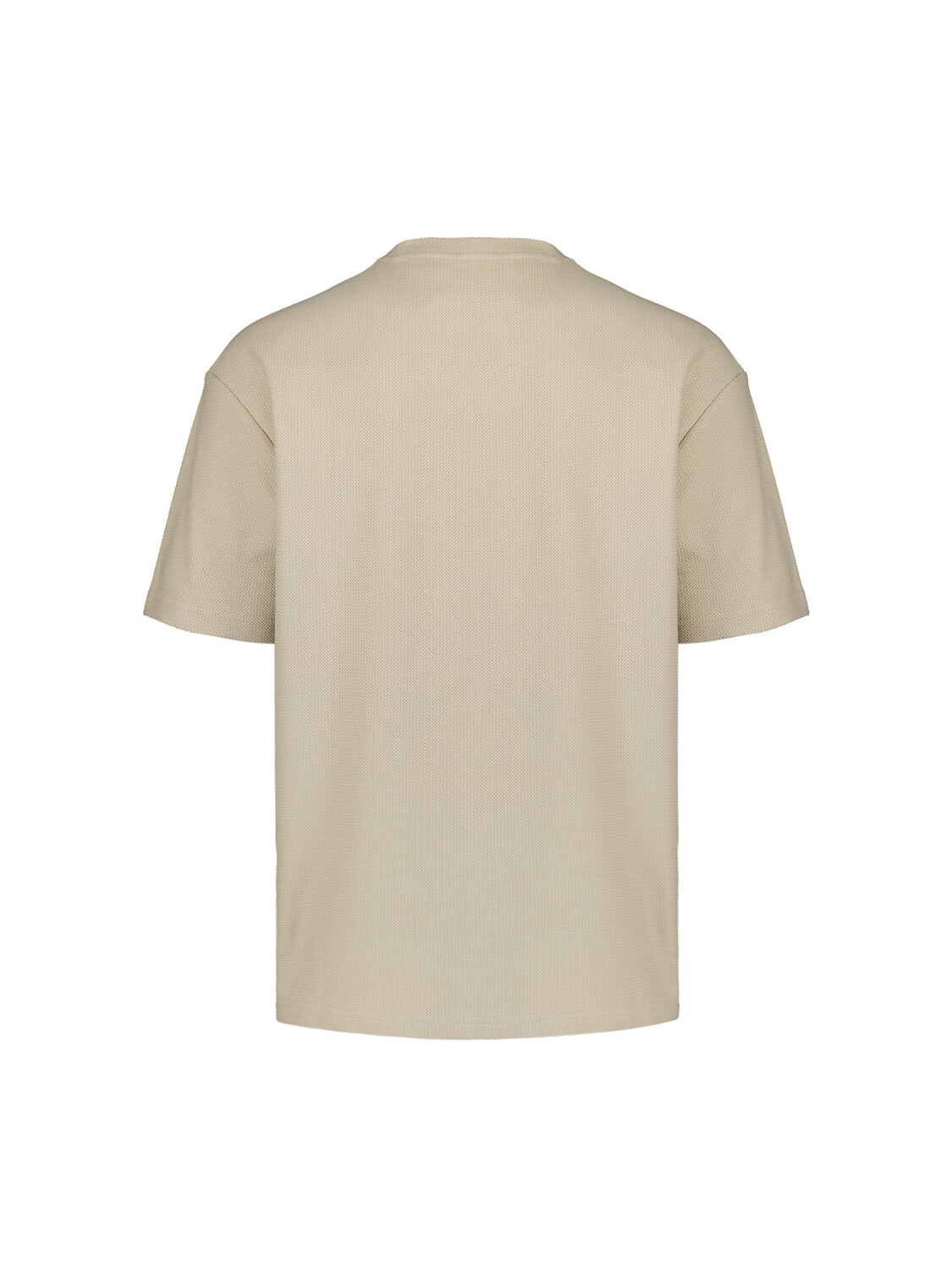 NO EXCESS T-Shirt »No Excess Jacquard crewneck t-shirt«