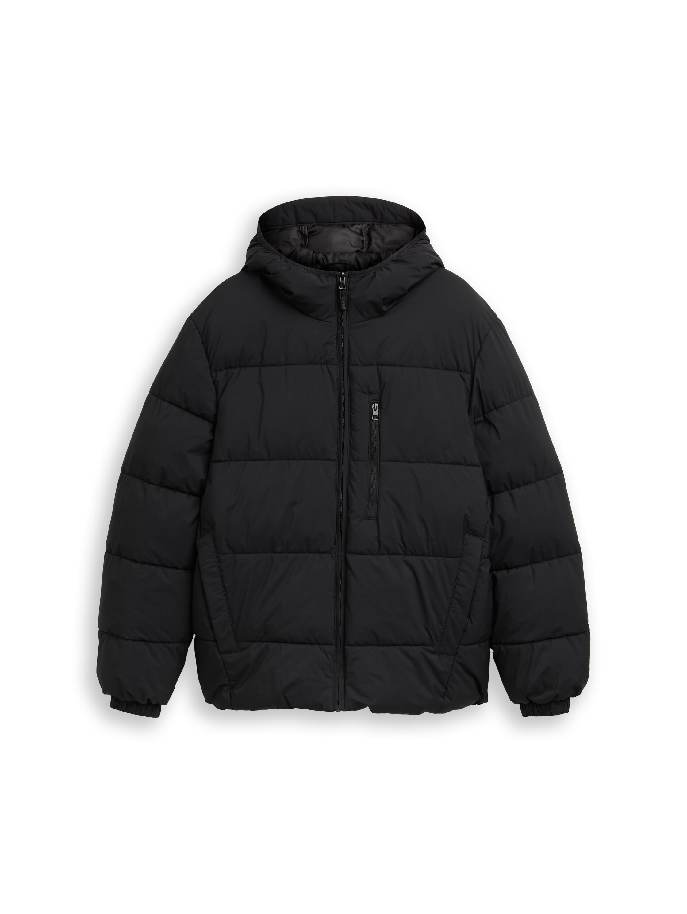 TOM TAILOR Denim Steppjacke, mit Kapuze, mit Kapuze