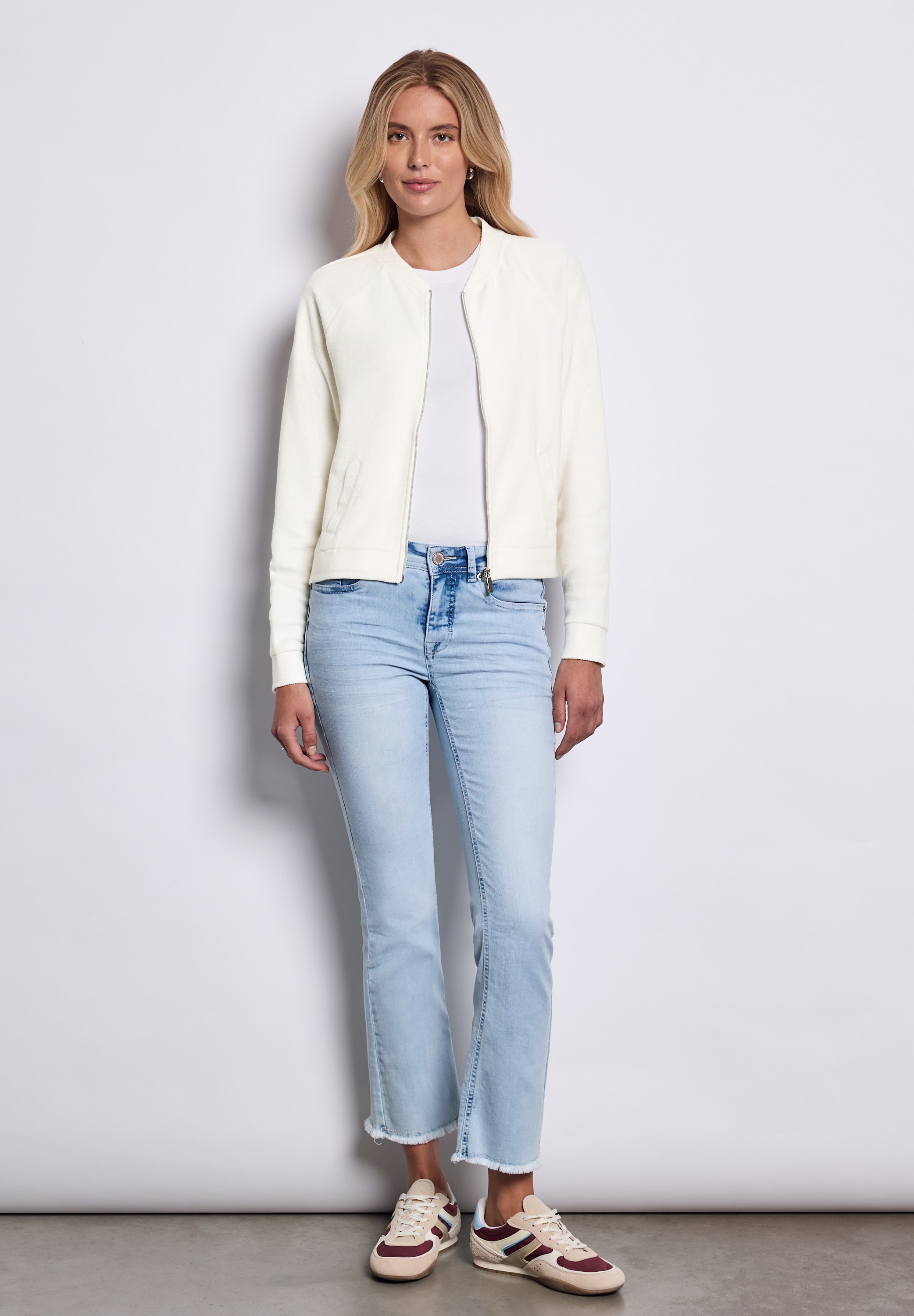 STREET ONE STUDIO Cardigan, mit Stehkragen