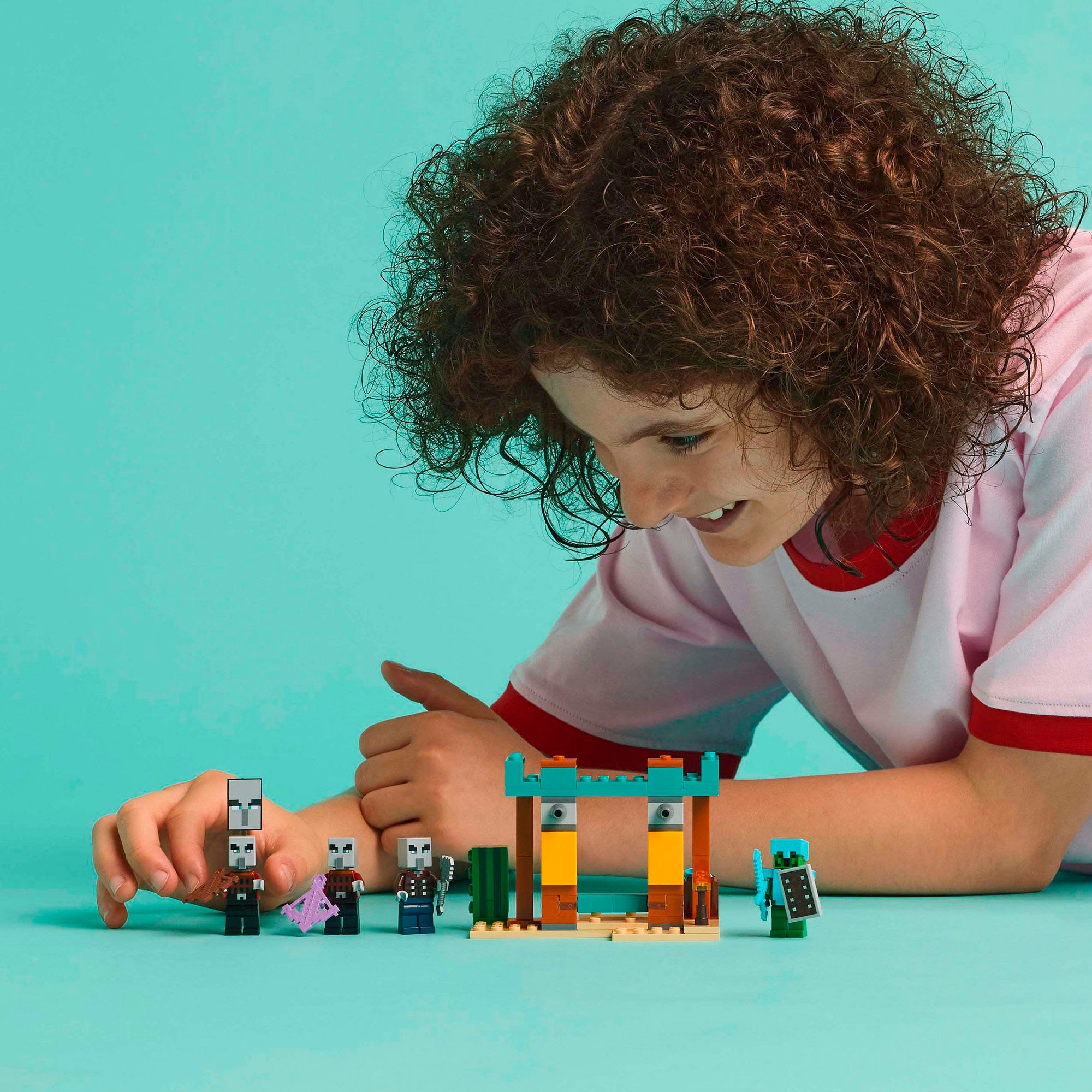 LEGO® Konstruktionsspielsteine »Die Illager-Wüstenpatrouille (21267), LEGO Minecraft«, (105 St.), Made in Europe