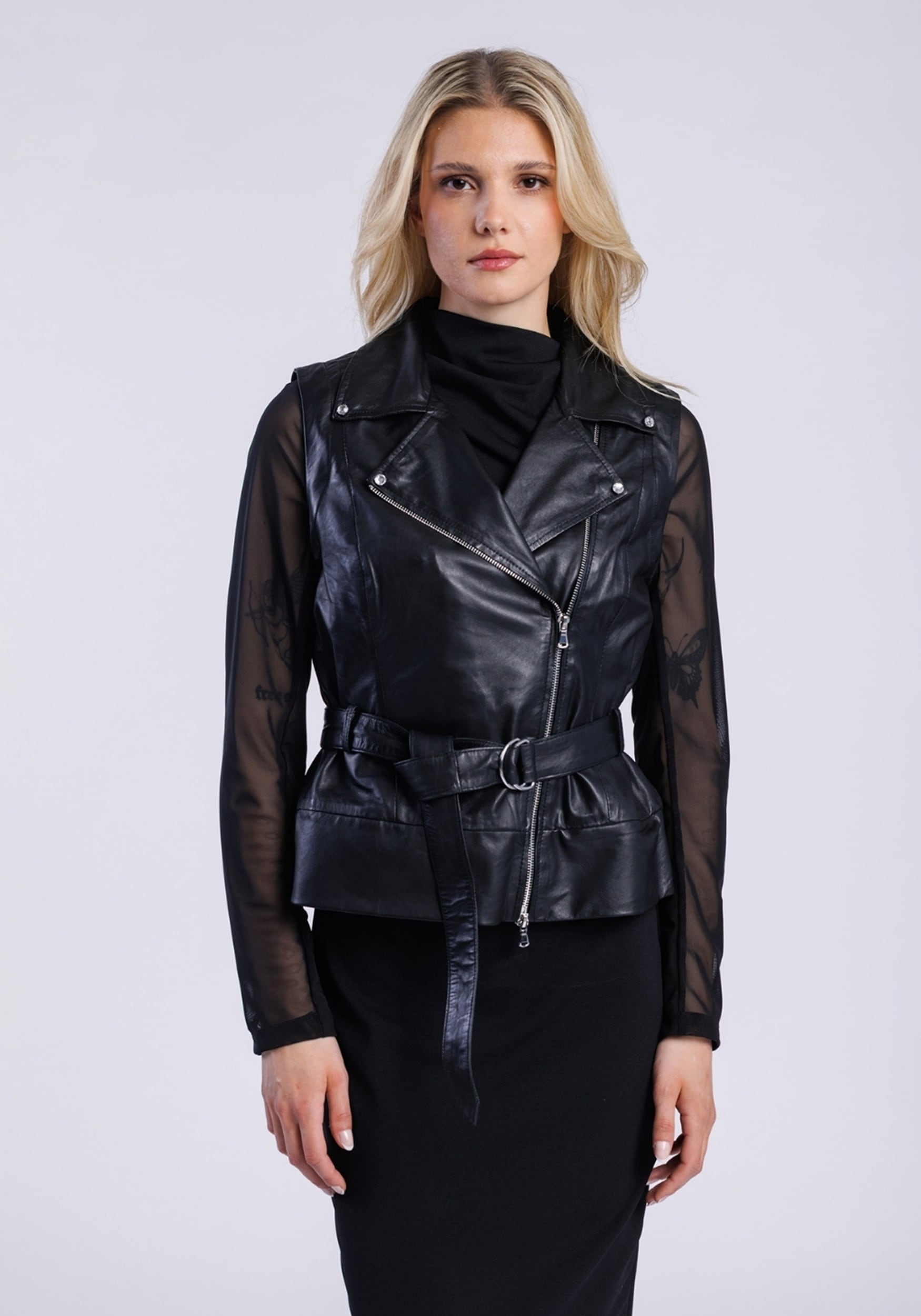 Freaky Nation Lederjacke "Party Love-FN" günstig online kaufen