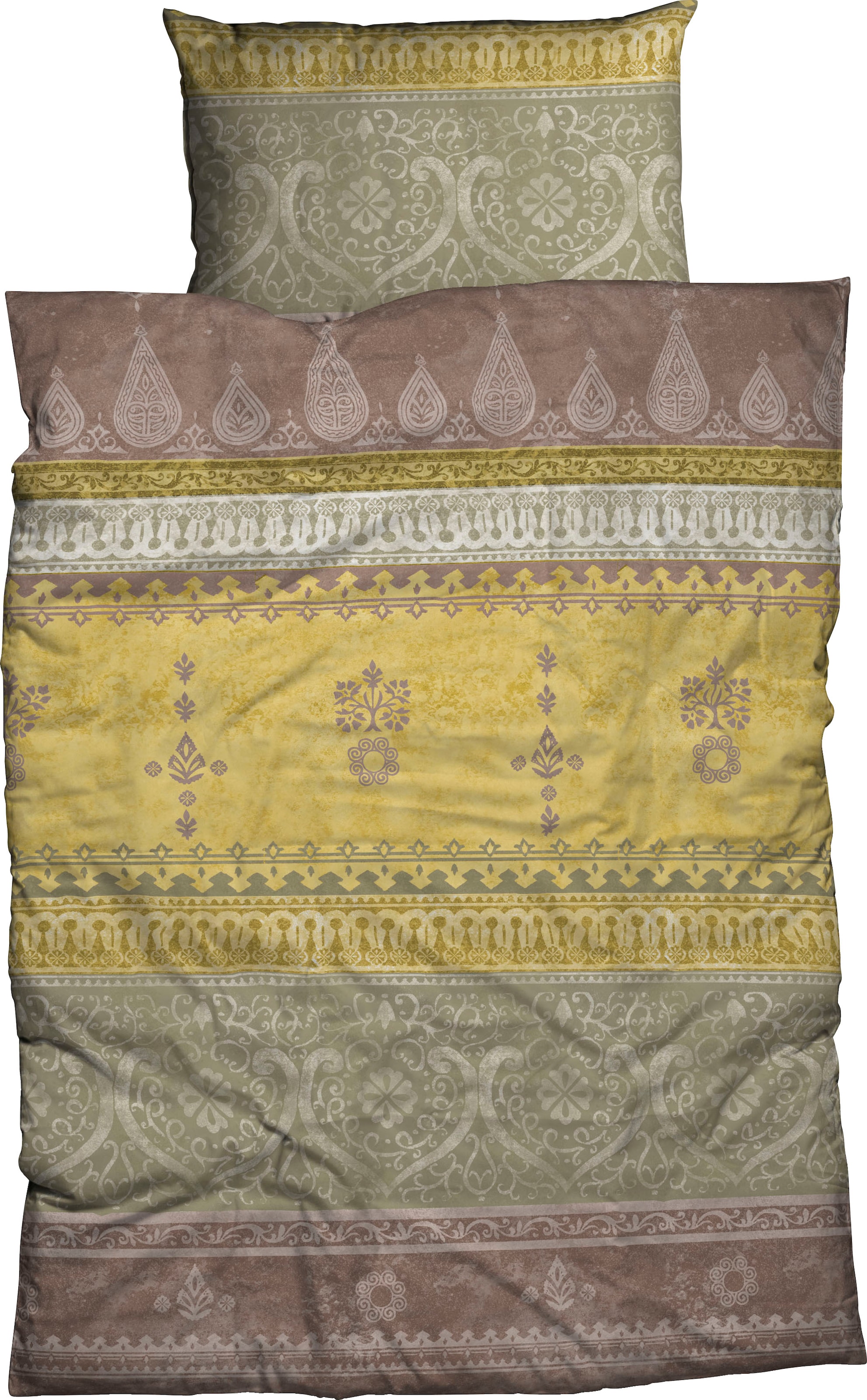 CASATEX Bettwäsche "Indi" 2 Stk. tlg. romantisch, orientalisch, weich und g günstig online kaufen