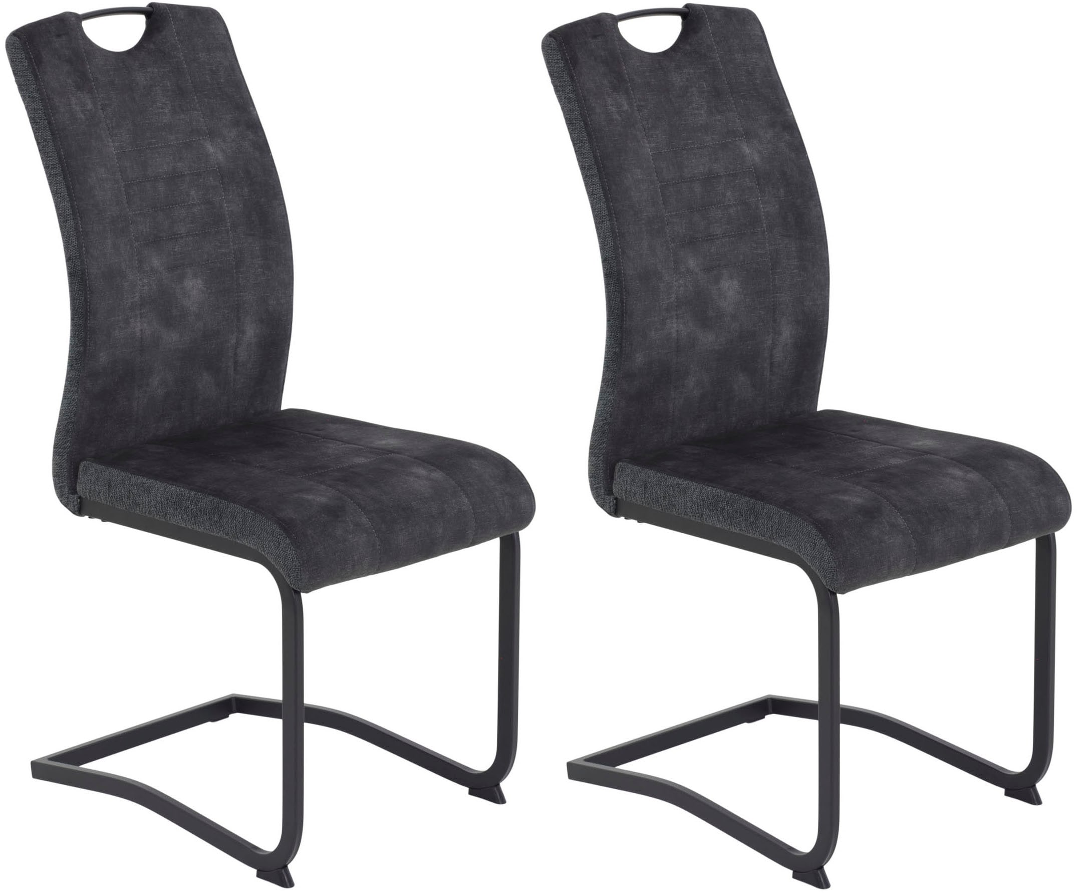 HELA Freischwinger "RIGA", (Set), 2 St., Microfaser-Webstoff, Freischwinger günstig online kaufen