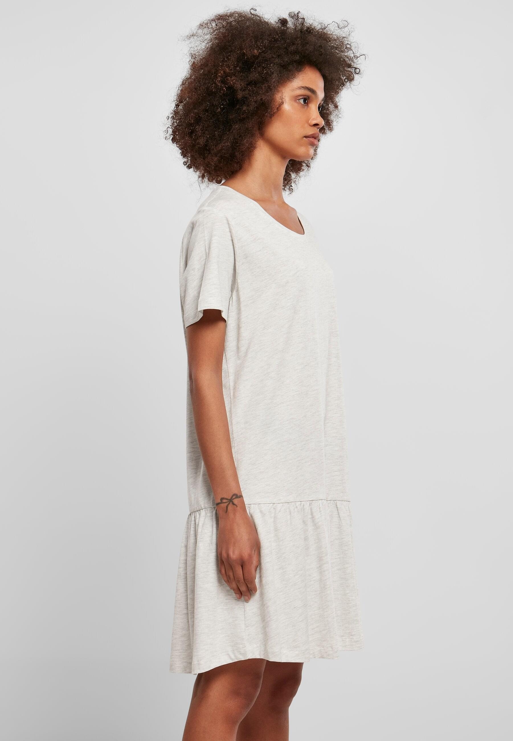 URBAN CLASSICS Shirtkleid »Urban Classics Damen Ladies Valance Tee Dress«, (1 tlg.)