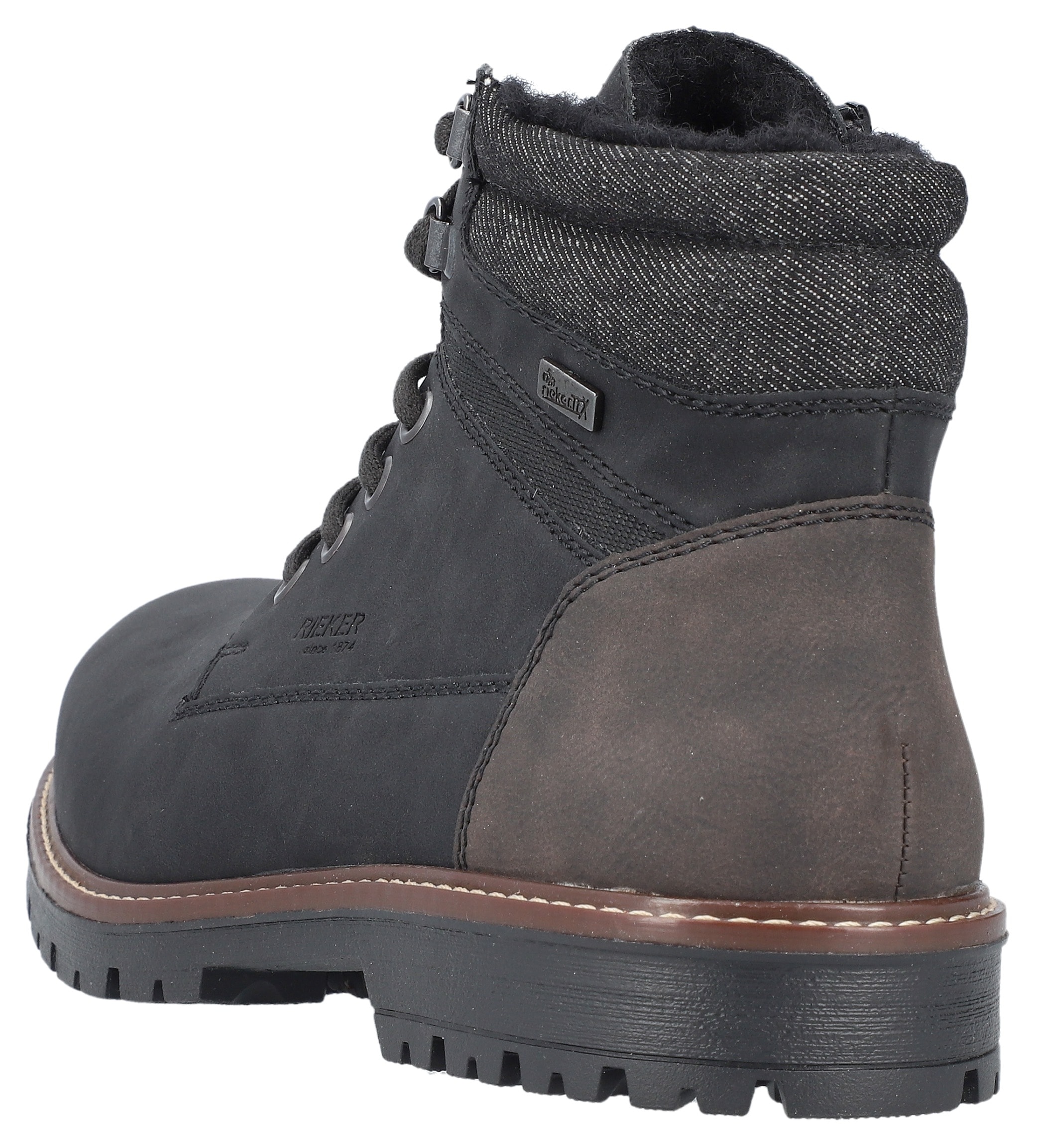 Rieker Winterstiefelette, Winterboots, Schnürstiefelette mit TEX-Membran