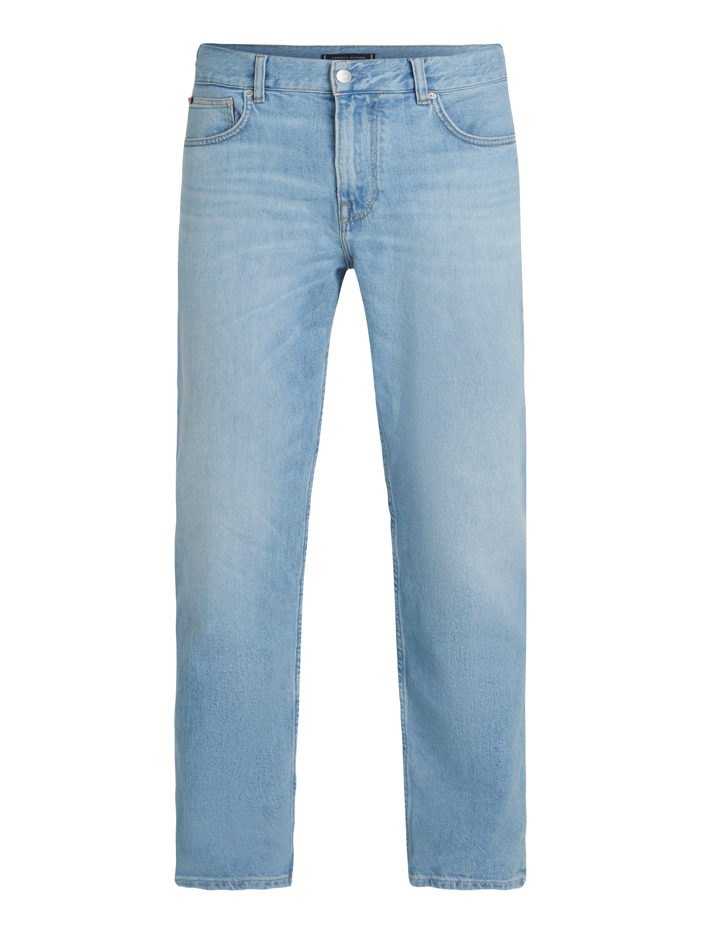 Tommy Hilfiger Straight-Jeans »STRAIGHT DENTON« in hellblauer Waschung
