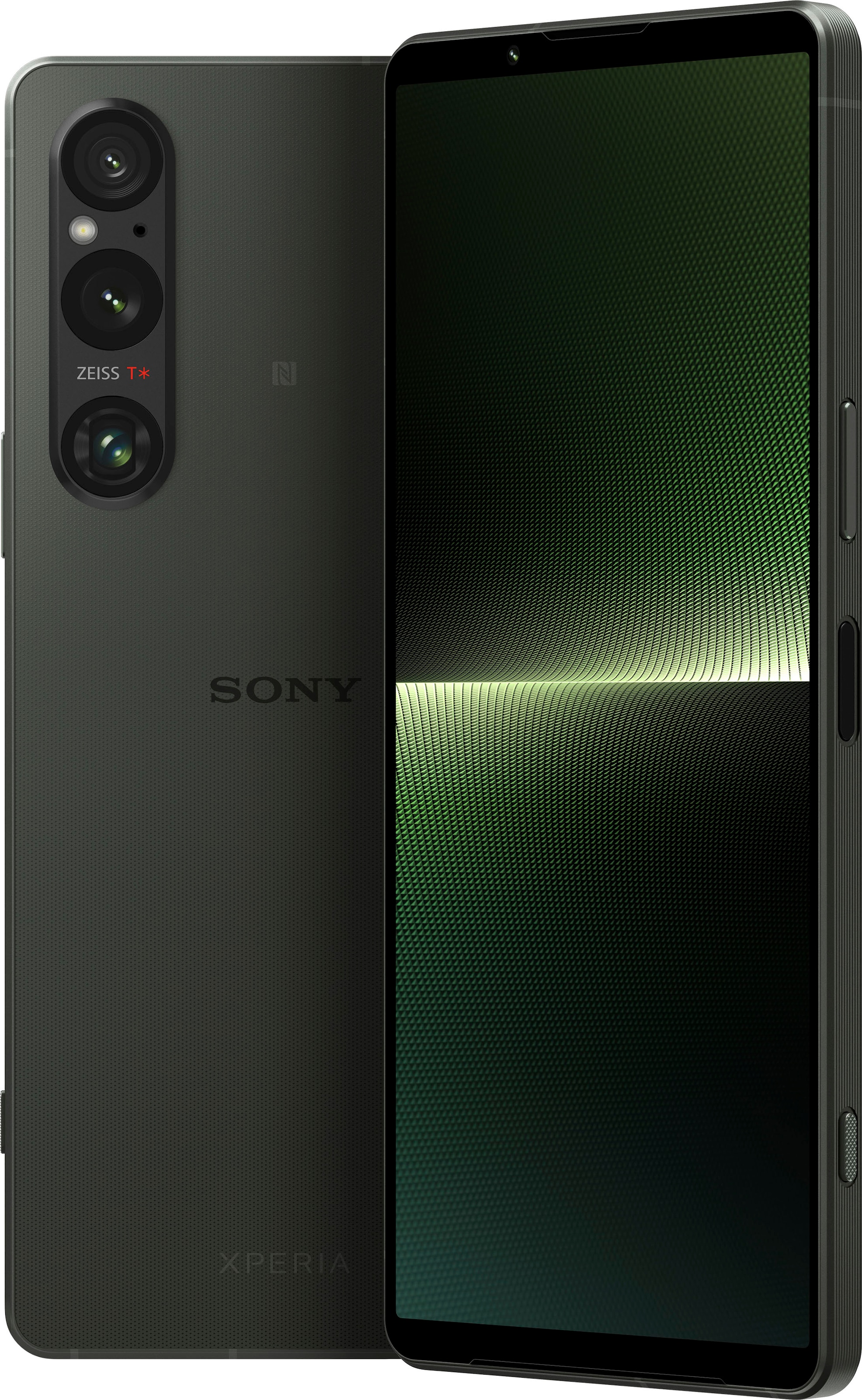 Smartphone »XPERIA 1V«, Khaki-Grün, 16,5 cm/6,5 Zoll, 256 GB Speicherplatz, 52 MP Kamera