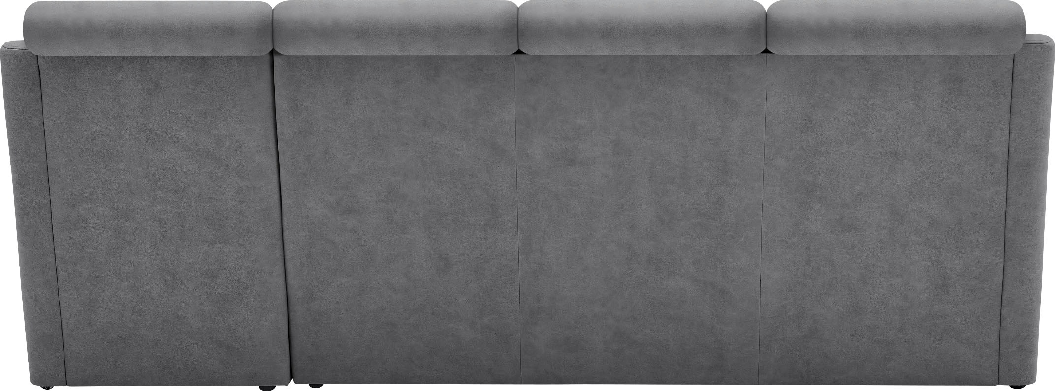 VILLA BECK Ecksofa »Varese L-Form«, (2 St.), Kopfteilverstellung, wahlweise mit Sitzvorzug, in Sitzhöhe 46 cm