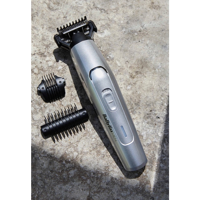 BaByliss Multifunktionstrimmer »MT861E MEN«, 11 Aufsätze, 11-in-1 Titanium  Multigrooming Set für Gesicht & Körper | BAUR