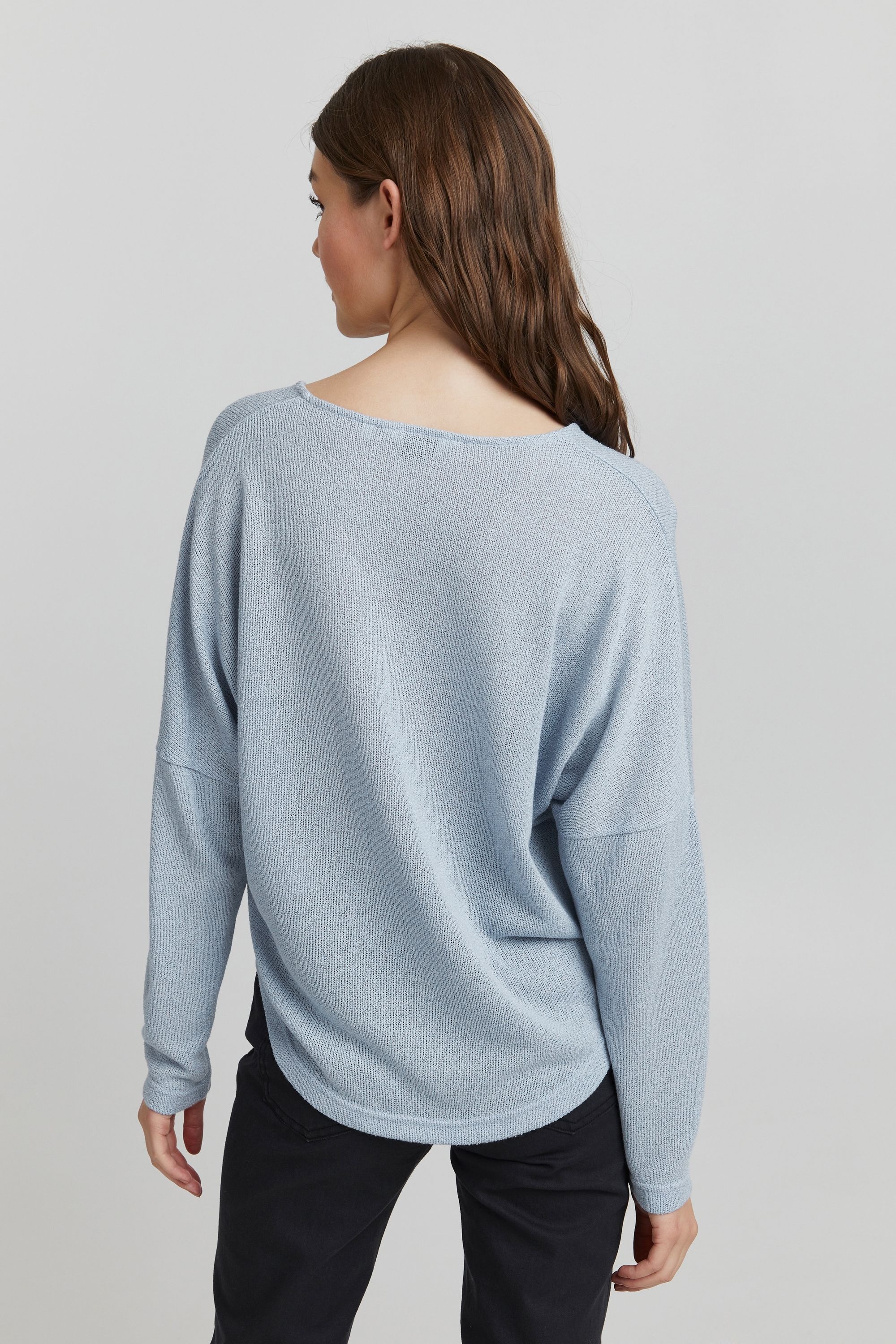 OXMO Strickpullover »Strick-V-Pullover OXKatla«