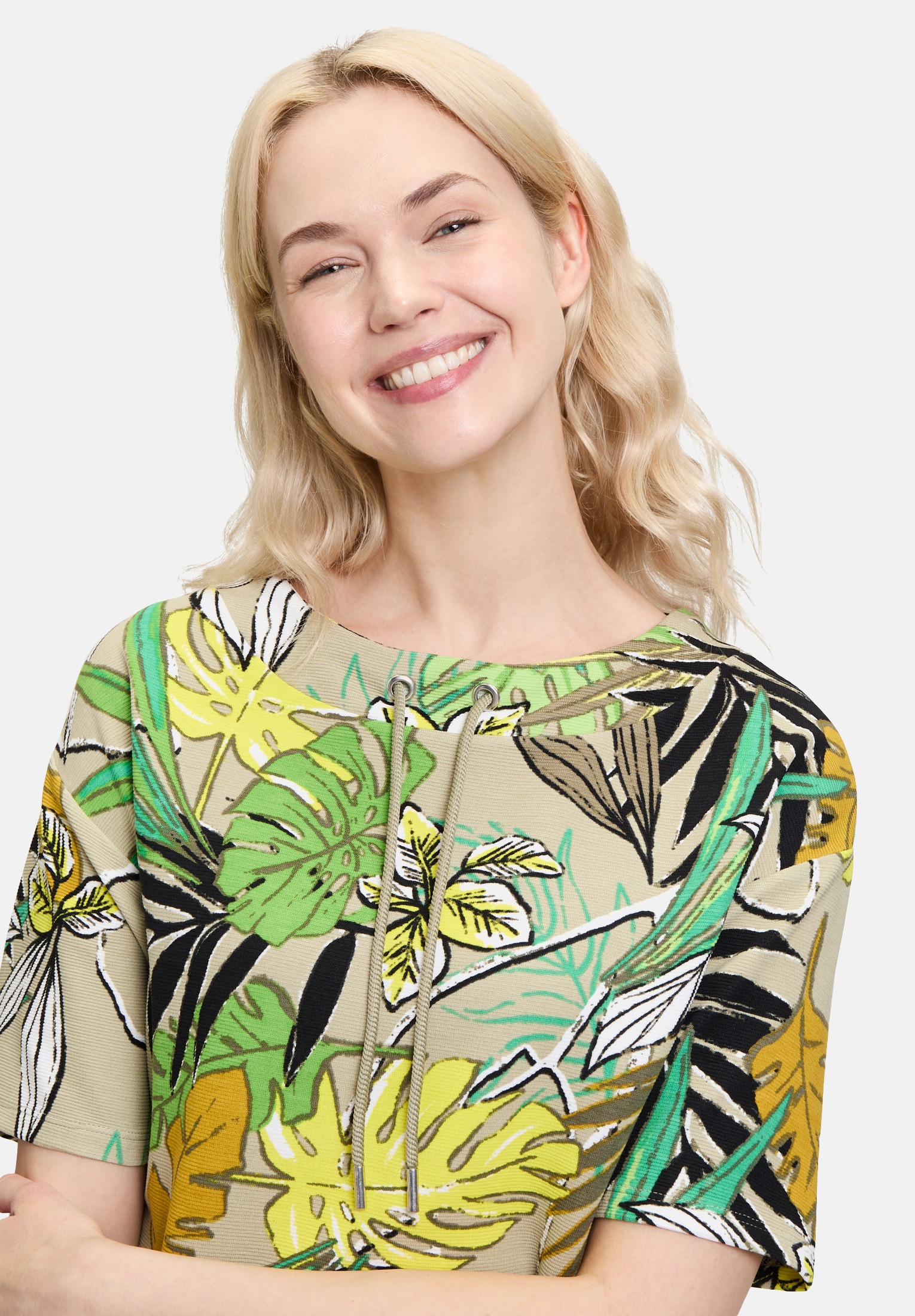 Betty Barclay Kurzarmshirt »Damen mit Rippenstruktur« 1 Stk. Material