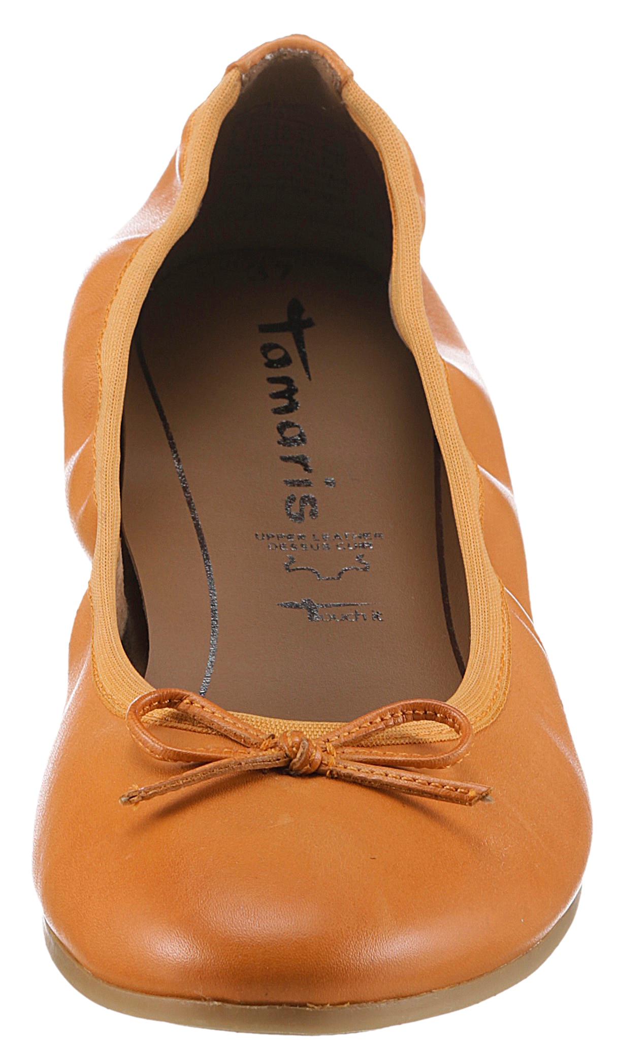 Tamaris Ballerina, Flats, Slipper, Businessschuh mit dekorativer Schleife