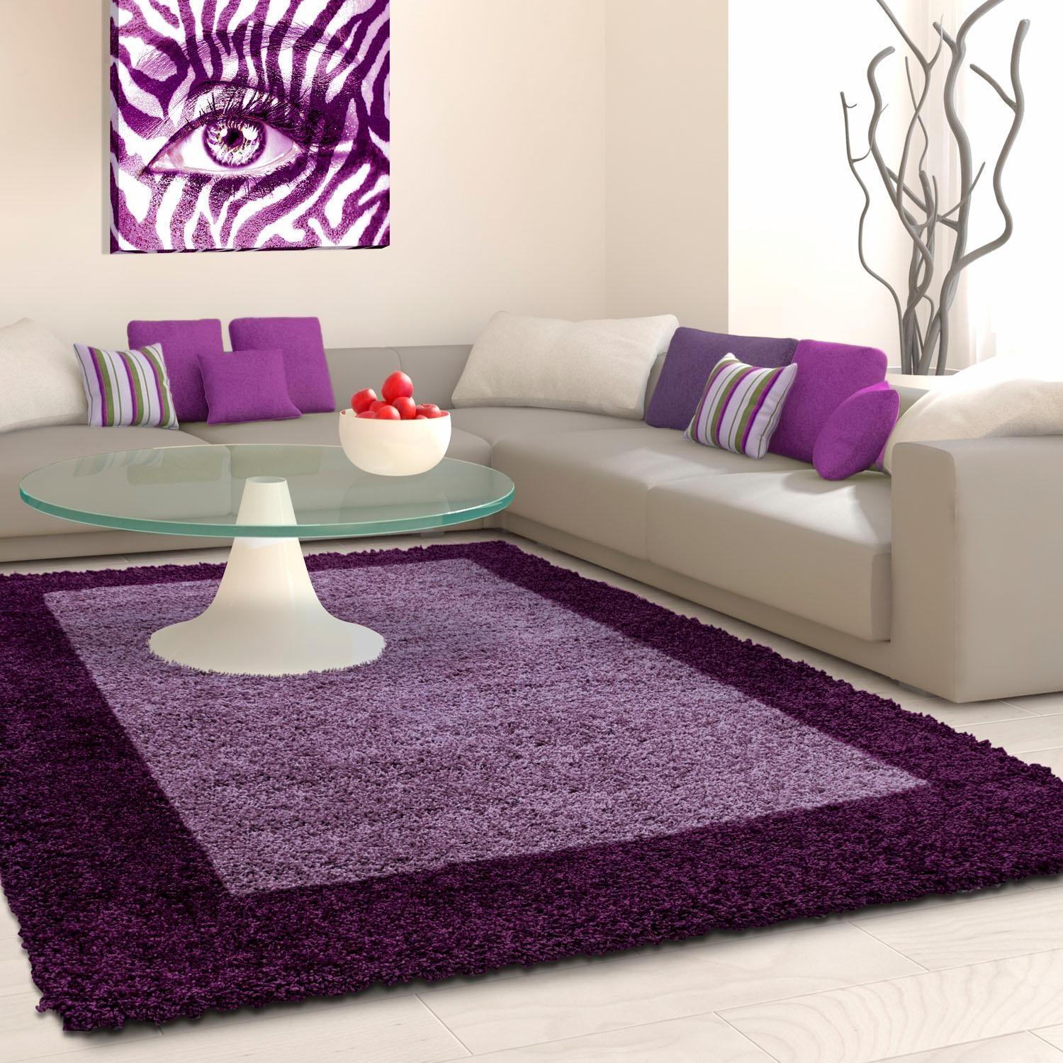 Ayyildiz Teppiche Hochflor-Teppich »Life Shaggy 1503«, rechteckig, 30 mm Höhe, als Läufer und in rund erhältlich, Shaggy, Langflor, Wohnzimmer
