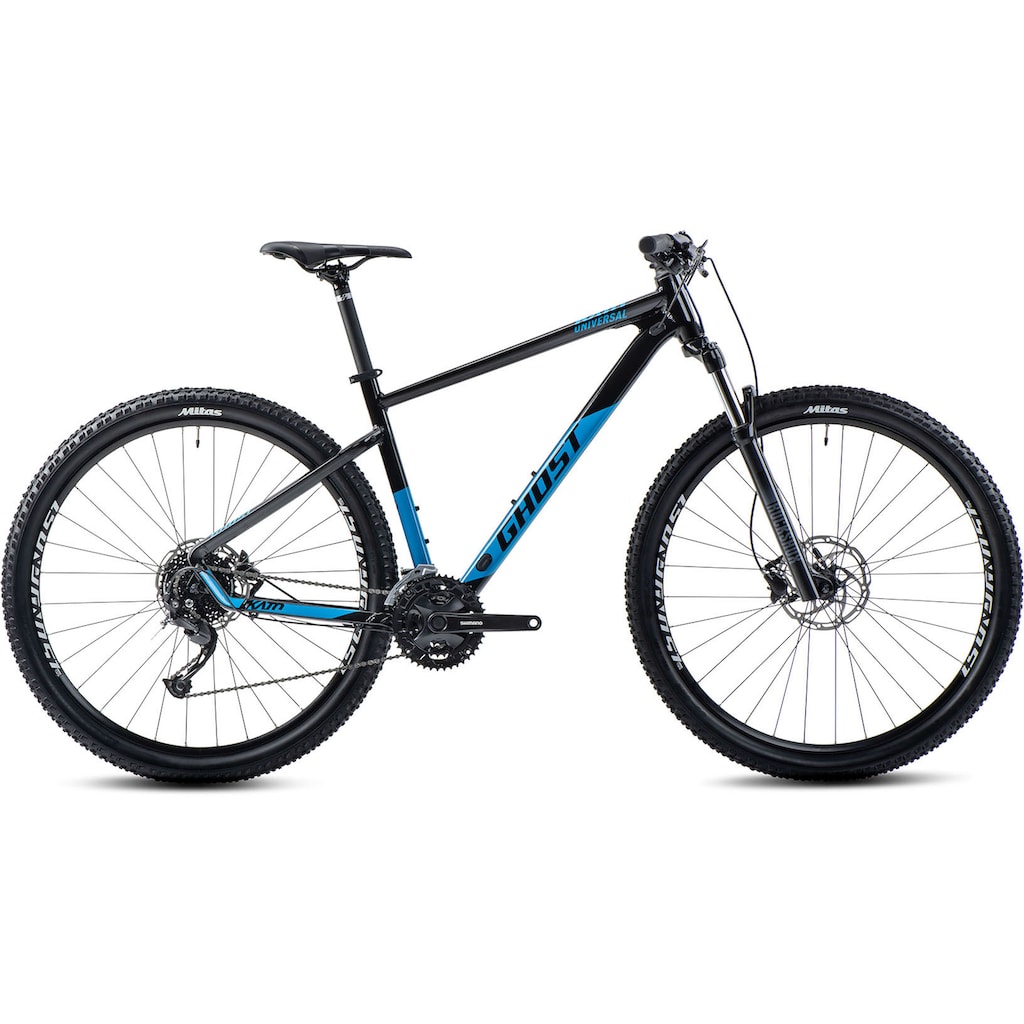 Ghost Mountainbike »Kato Universal AL«, 27 Gang, Shimano, Alivio RD-M3100 Schaltwerk, Kettenschaltung