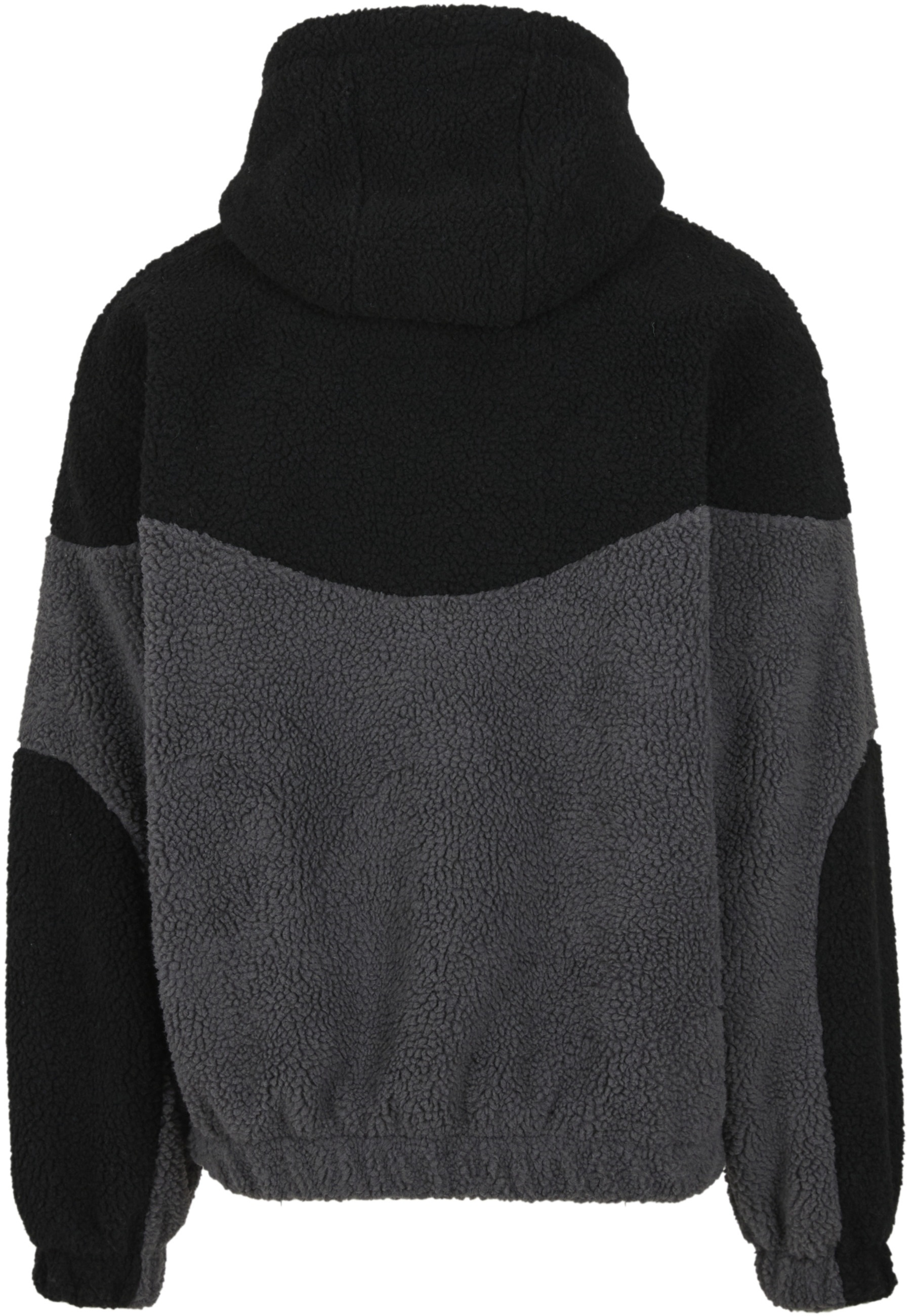 URBAN CLASSICS Kapuzensweatshirt »Urban Classics Weavy Colorblock Teddy Hoodie«, 1 Stk.
