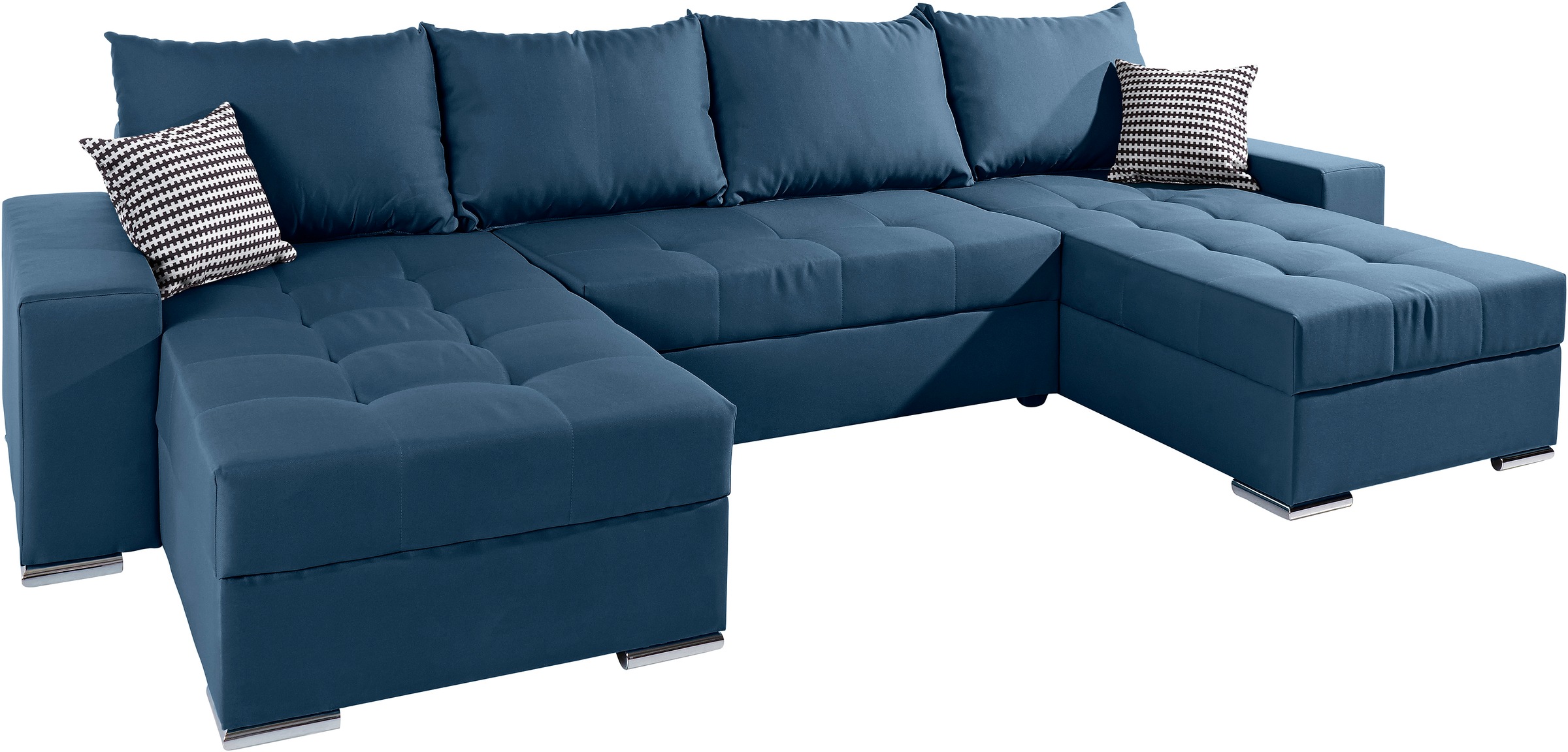 COLLECTION AB Wohnlandschaft "Josy XL U-Form, Breite: 313 cm" mit Bettfunkt günstig online kaufen