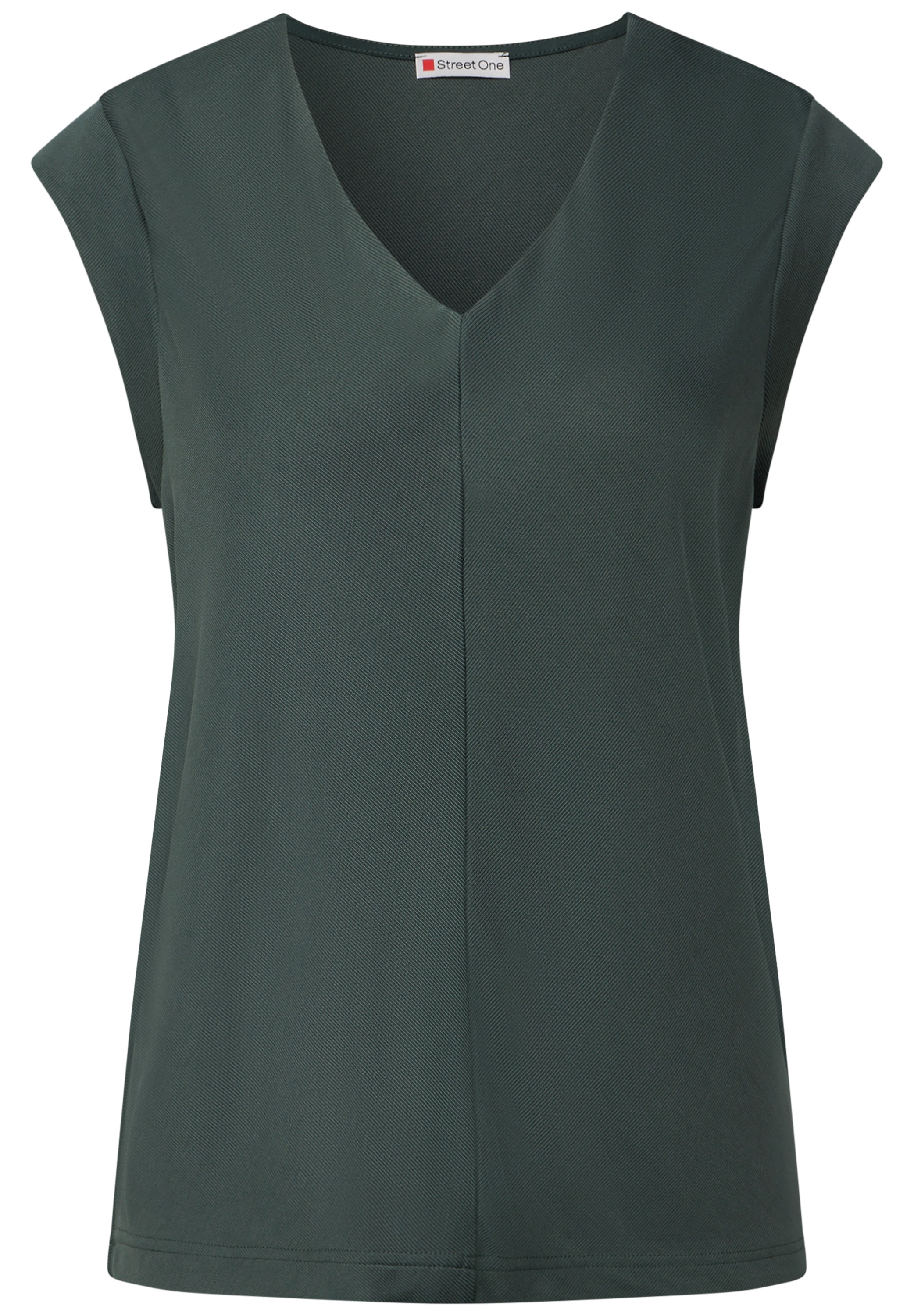 STREET ONE Shirttop, im Silk-Look