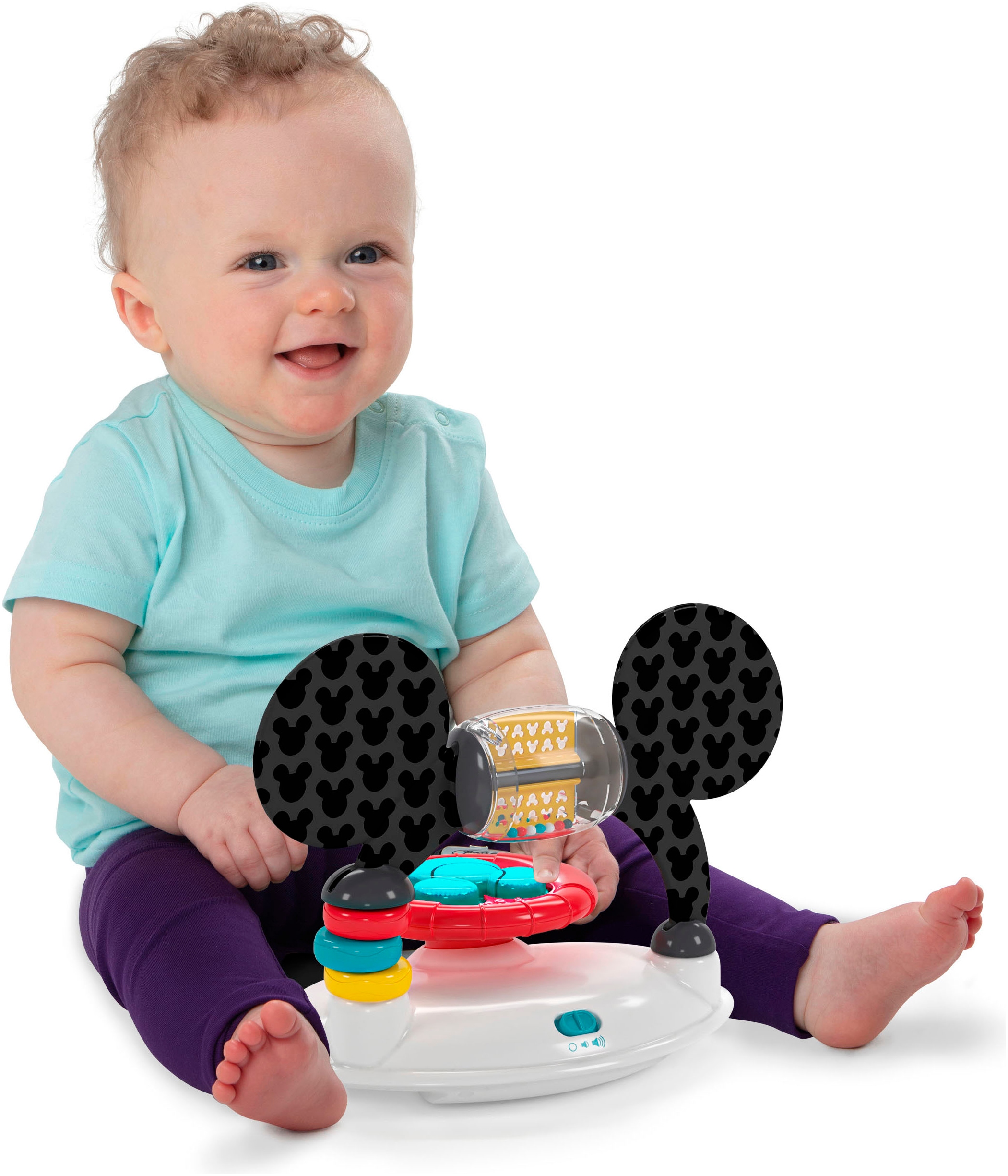 Bright Starts Lauflernhilfe »MICKEY MOUSE Tiny Trek™ Walker, Original Bestie™, 2-in-1 Walker«, mit Licht und Sound