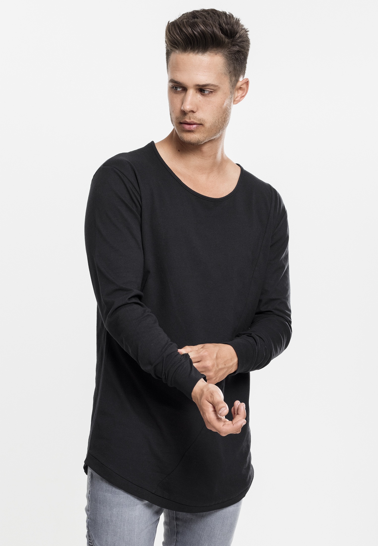 URBAN CLASSICS Langarmshirt (1 bestellen Long Fashion L/S | Shaped ▷ »Herren Tee«, BAUR tlg.)