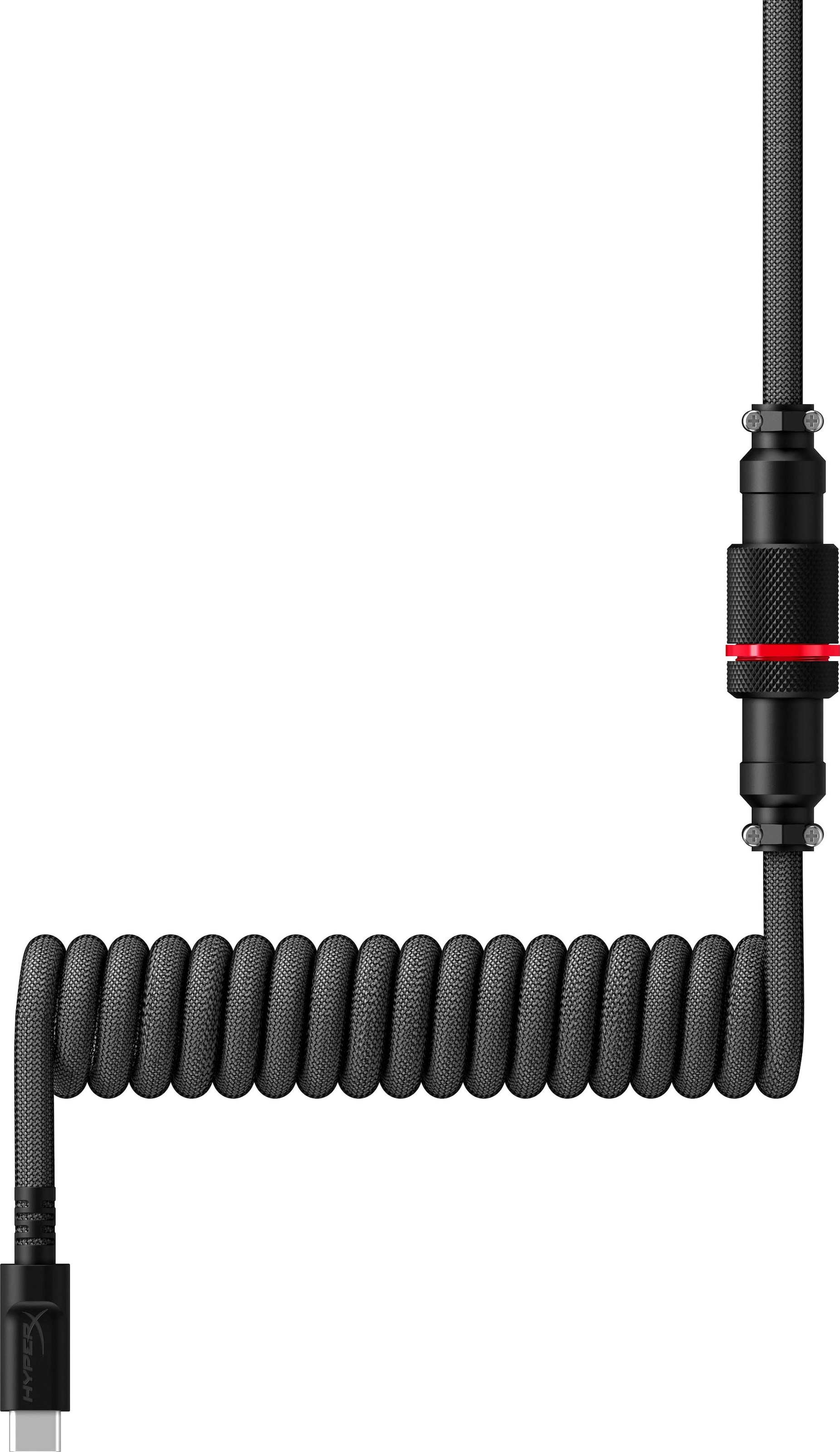 HyperX Spiral-Verbindungskabel »USBC Coiled Cable«, USB Typ A-USB-C, 120 cm