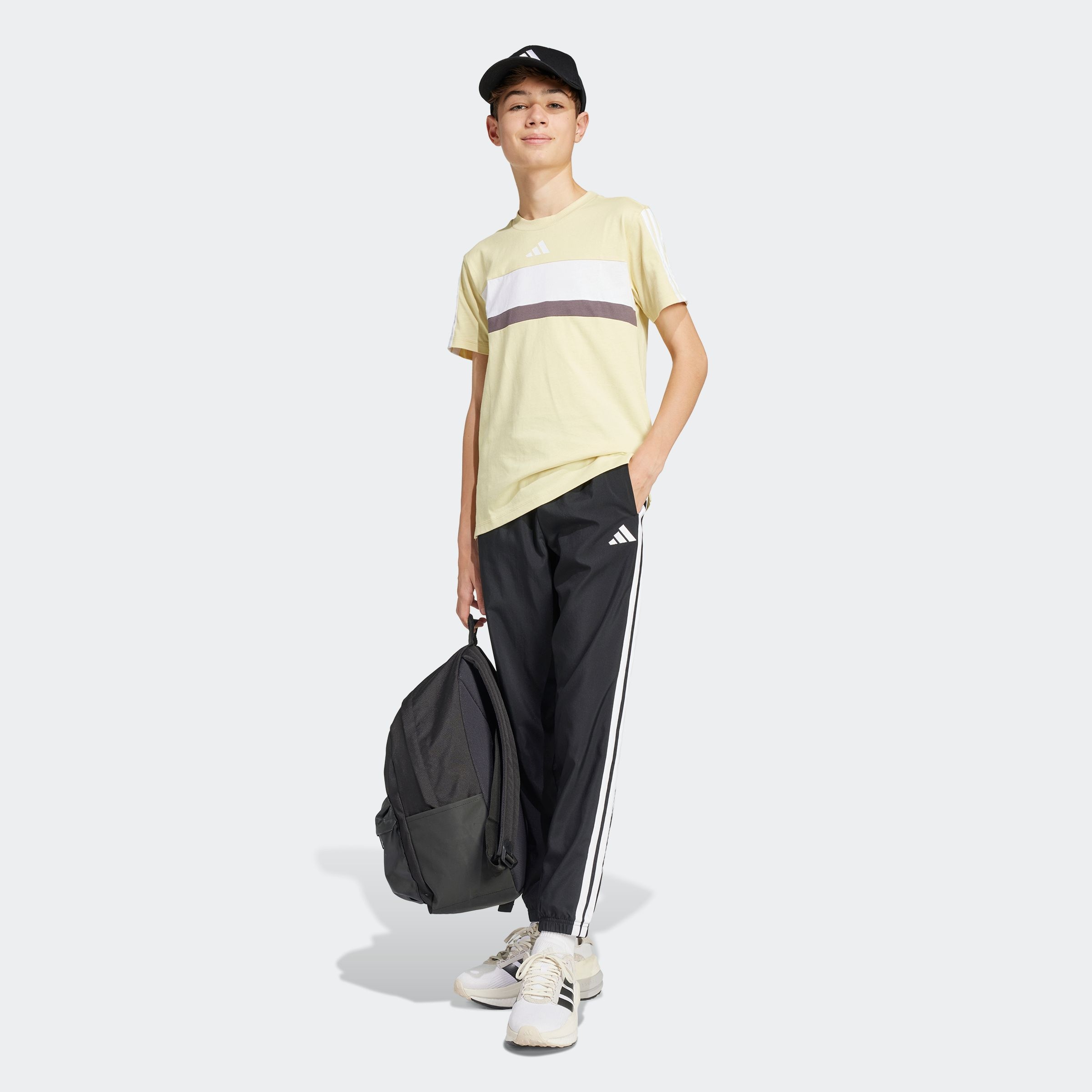 adidas Sportswear T-Shirt »J 3S TIB T« für Kinder, mit Rundhalsausschnitt, Kurzarm, ohne Verschluss