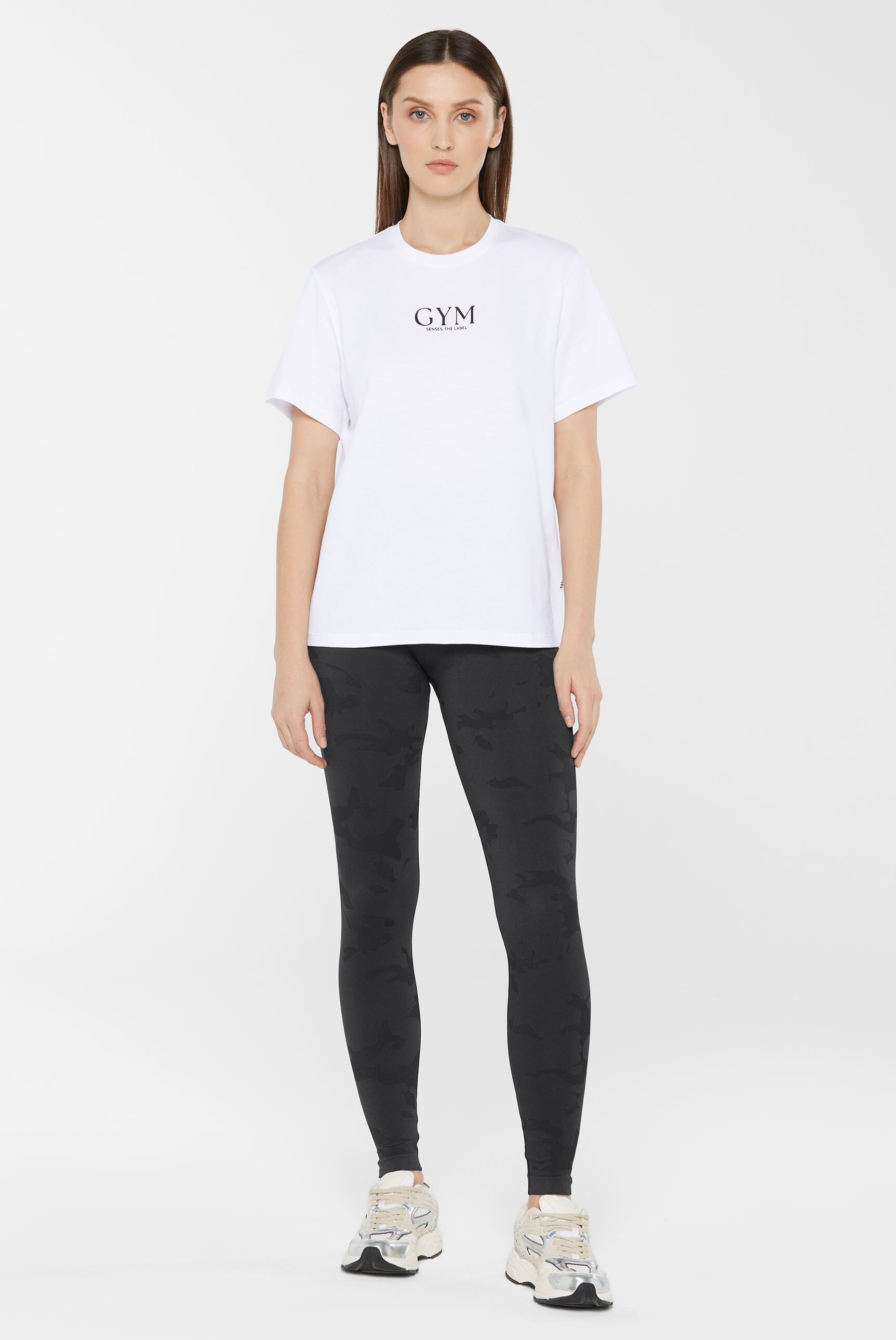 SENSES.THE LABEL Rundhalsshirt, aus Baumwolle