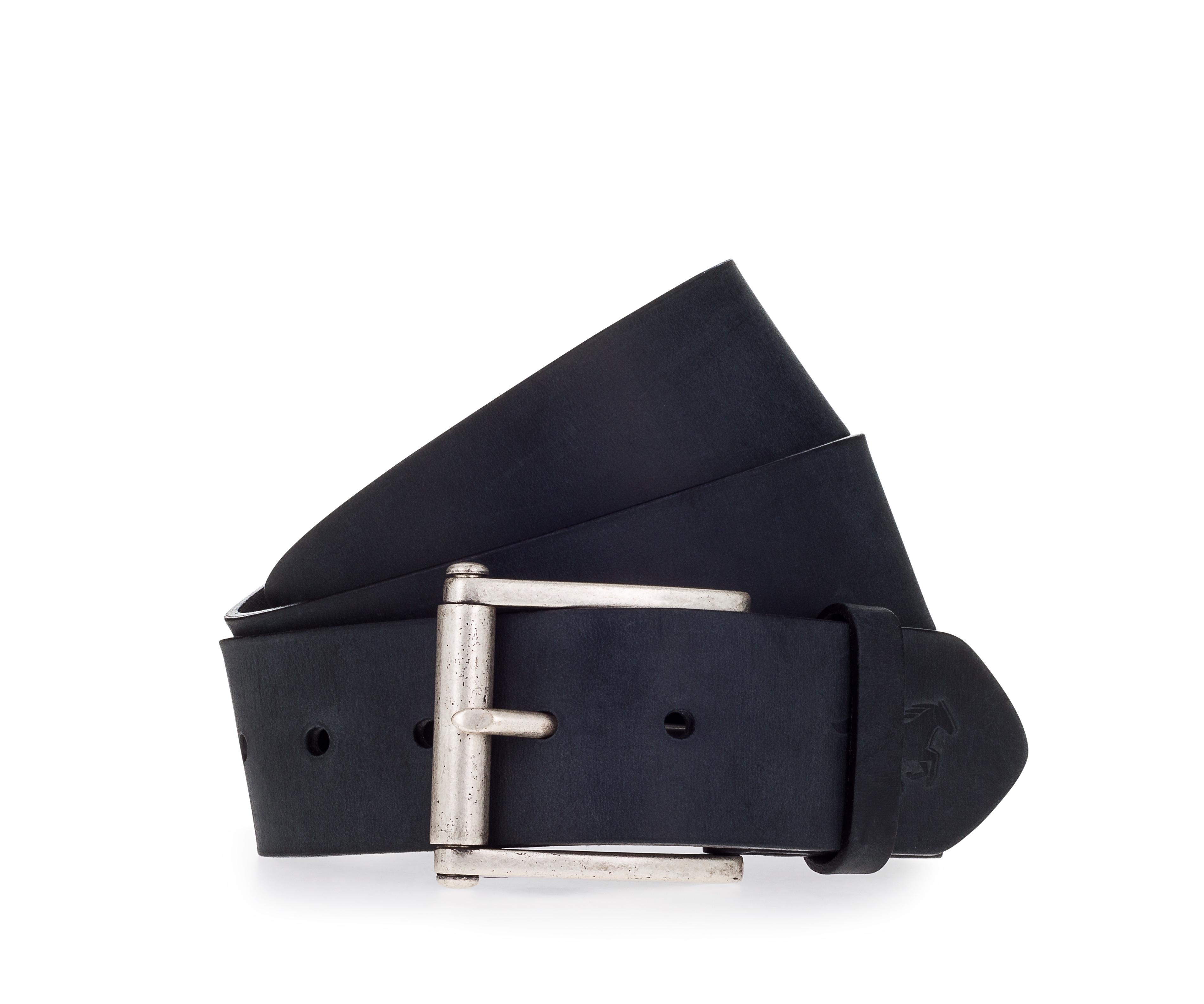 MUSTANG Ledergürtel ""Preston"" mit Vintage-Look, Roll-Schließe, 4,5 cm
