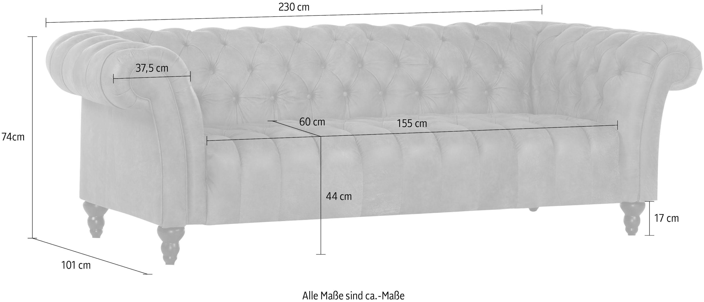 Gutmann Factory Big-Sofa »Amazonas«, aus Anilinleder