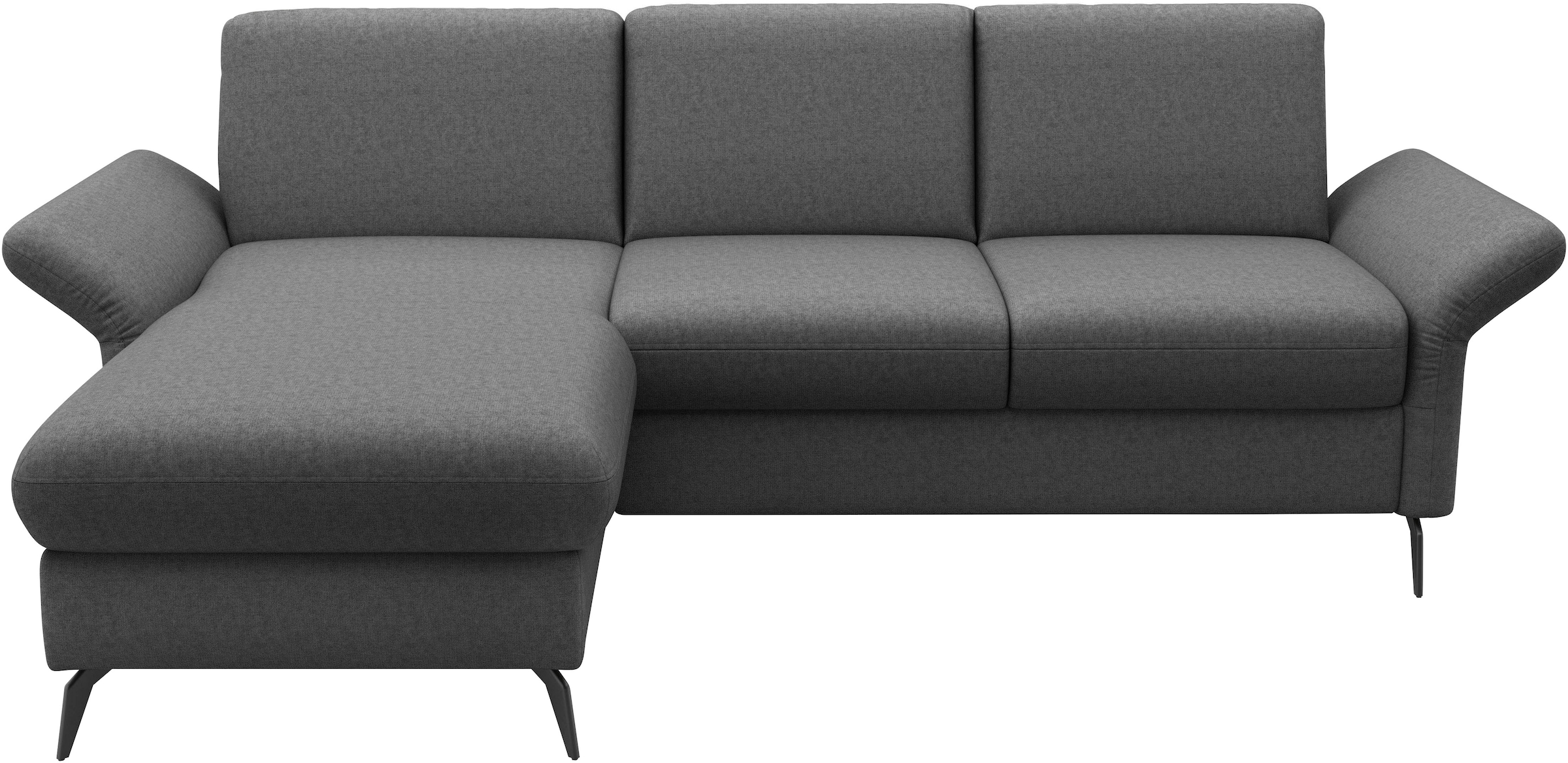 Home affaire Ecksofa »Rochelle«, optional: Armteilverstellung, klappbar, Bettkasen