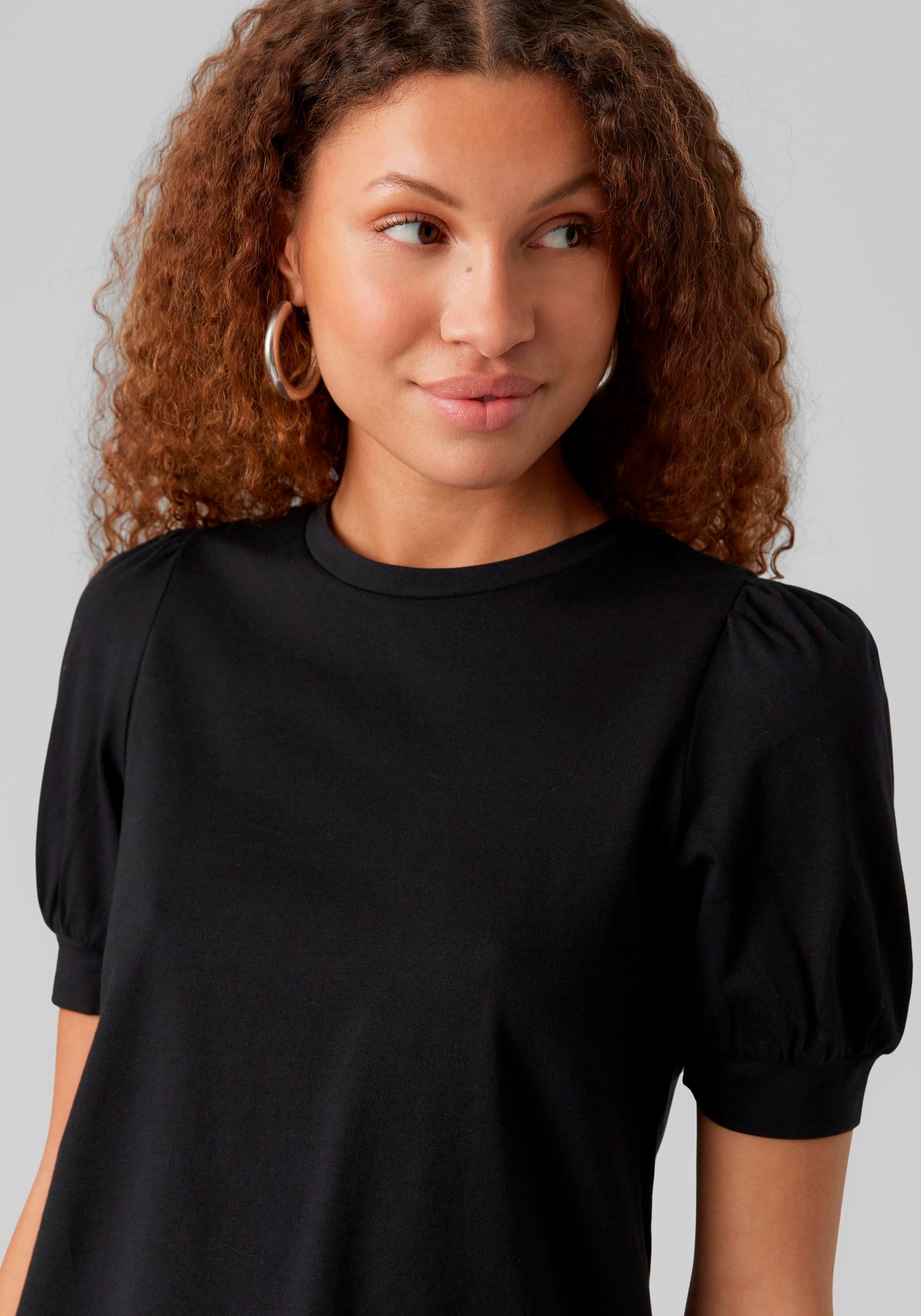 Vero Moda T-Shirt "VMKERRY 2/4 O-NECK TOP VMA JRS NOOS", mit Rundhalsaussch günstig online kaufen