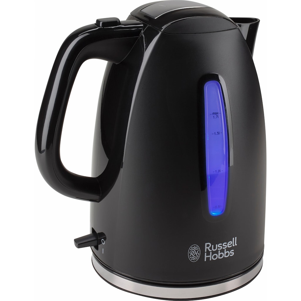 RUSSELL HOBBS Wasserkocher »22591-70 Textures Plus schwarz«, 1,7 l