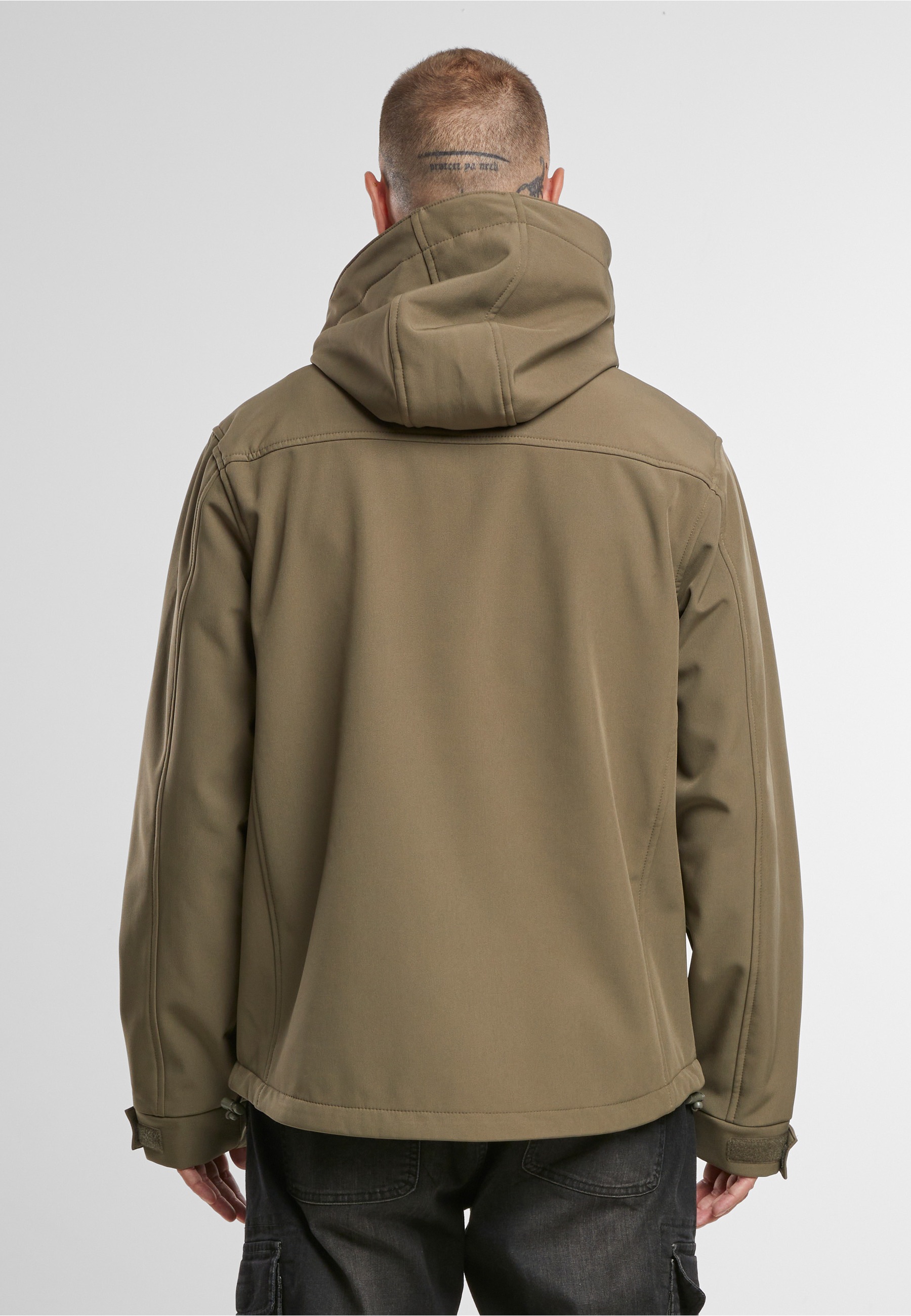 Brandit Allwetterjacke »Brandit Softshelljacket Hurricane« 1 Stk. tlg. mit Kapuze
