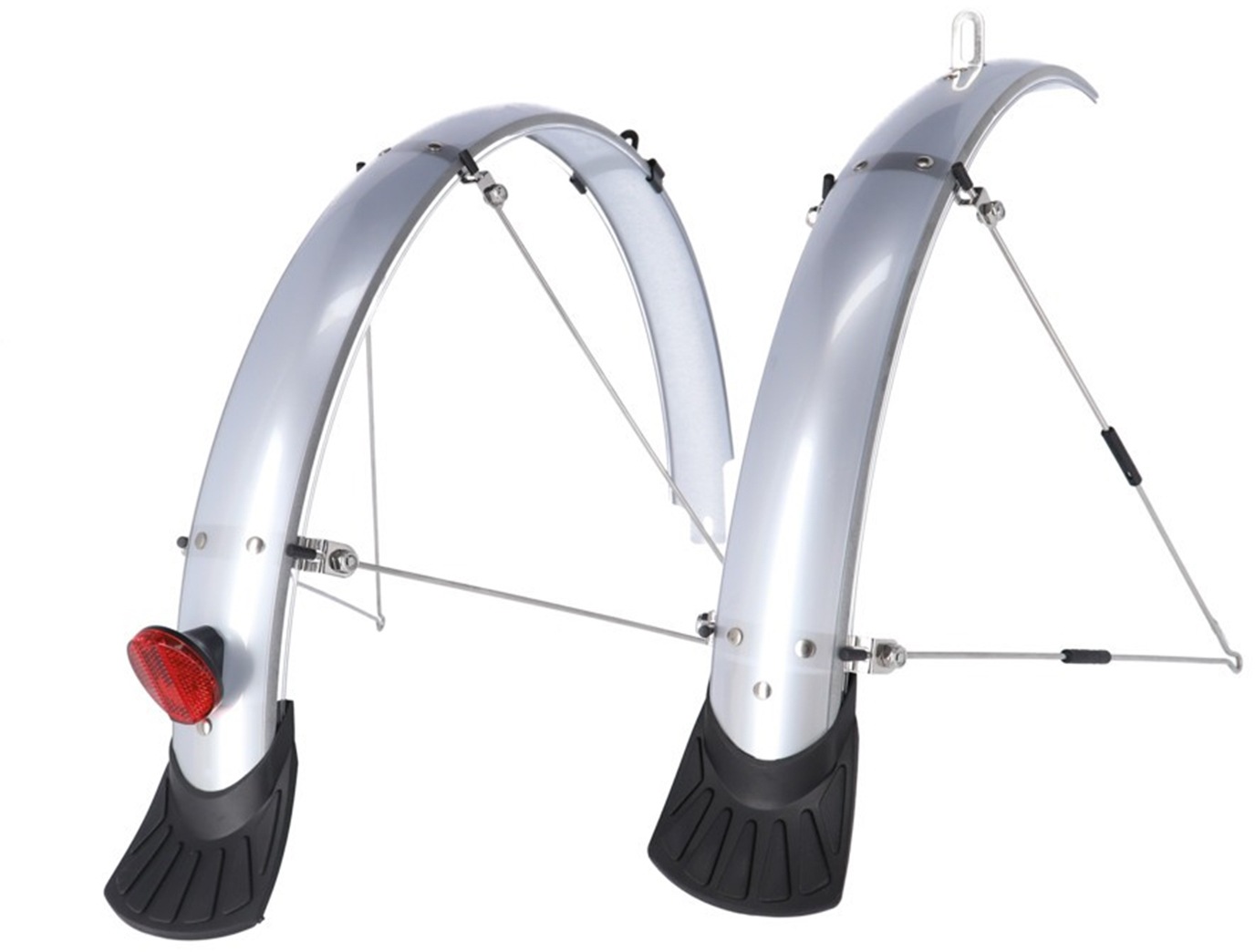 XLC Schutzblech "XLC Schutzblechset MG F02", B/H/L: 4,1cm x 2cm x 75cm, silber, Schutzbleche